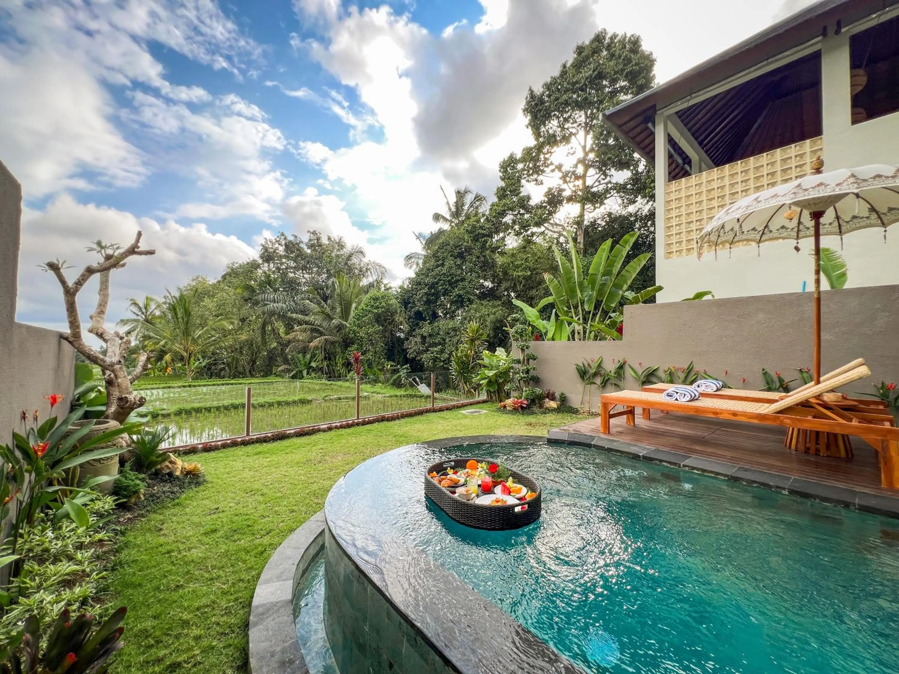 Natural landscape in Ascarya Ubud