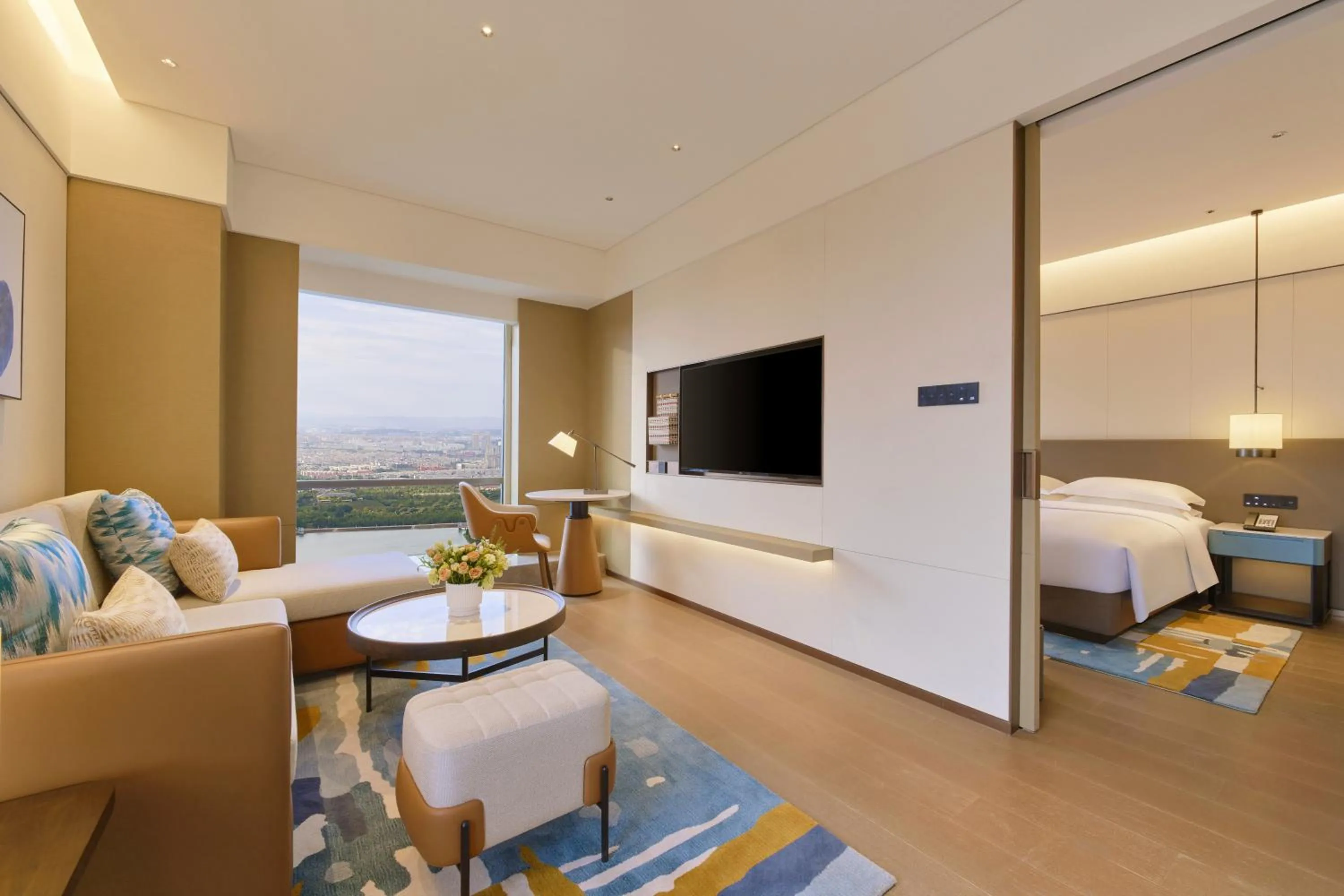 Bed in Hyatt Place Kunming South Railway Station
