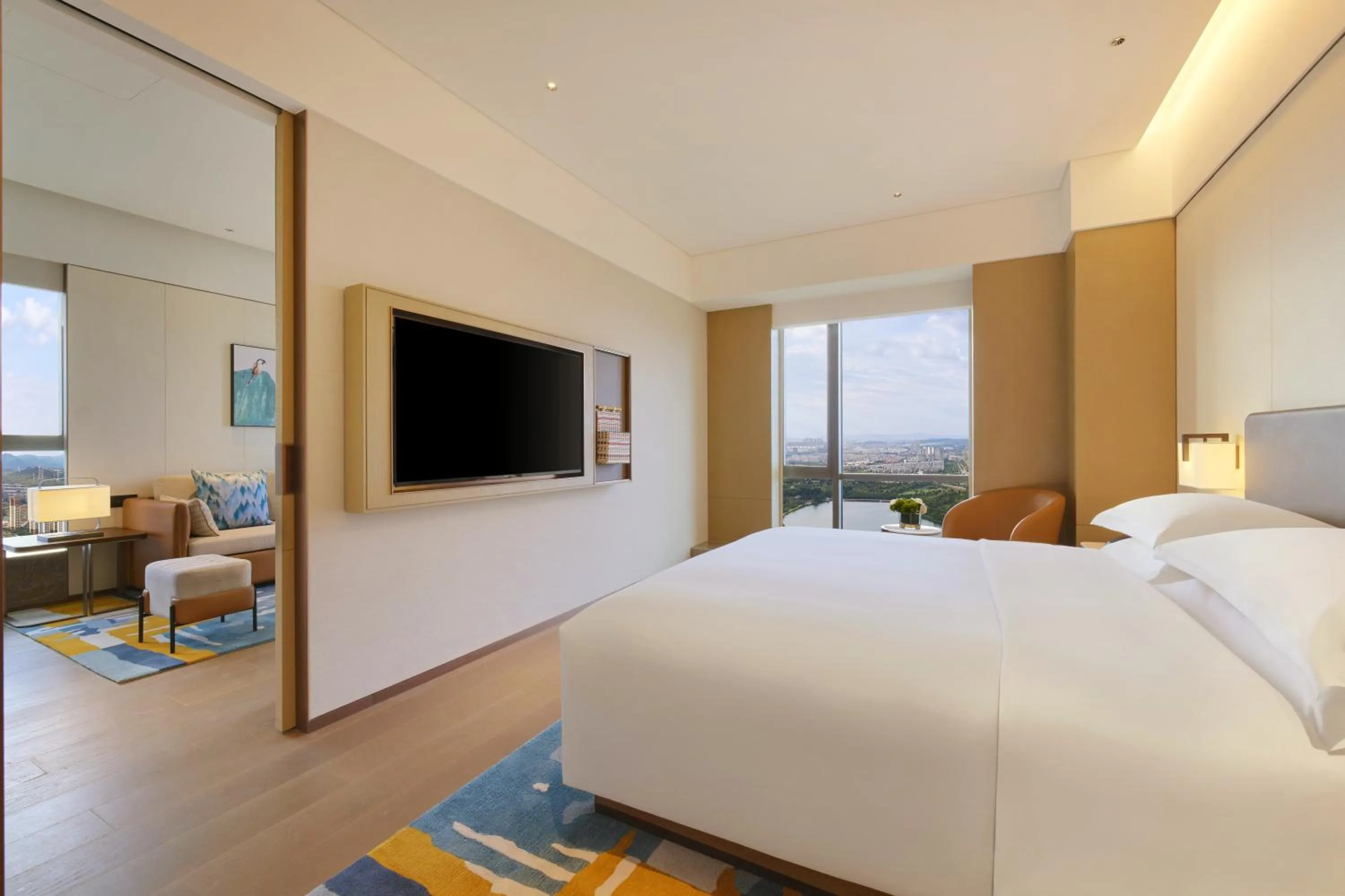 Bed in Hyatt Place Kunming South Railway Station