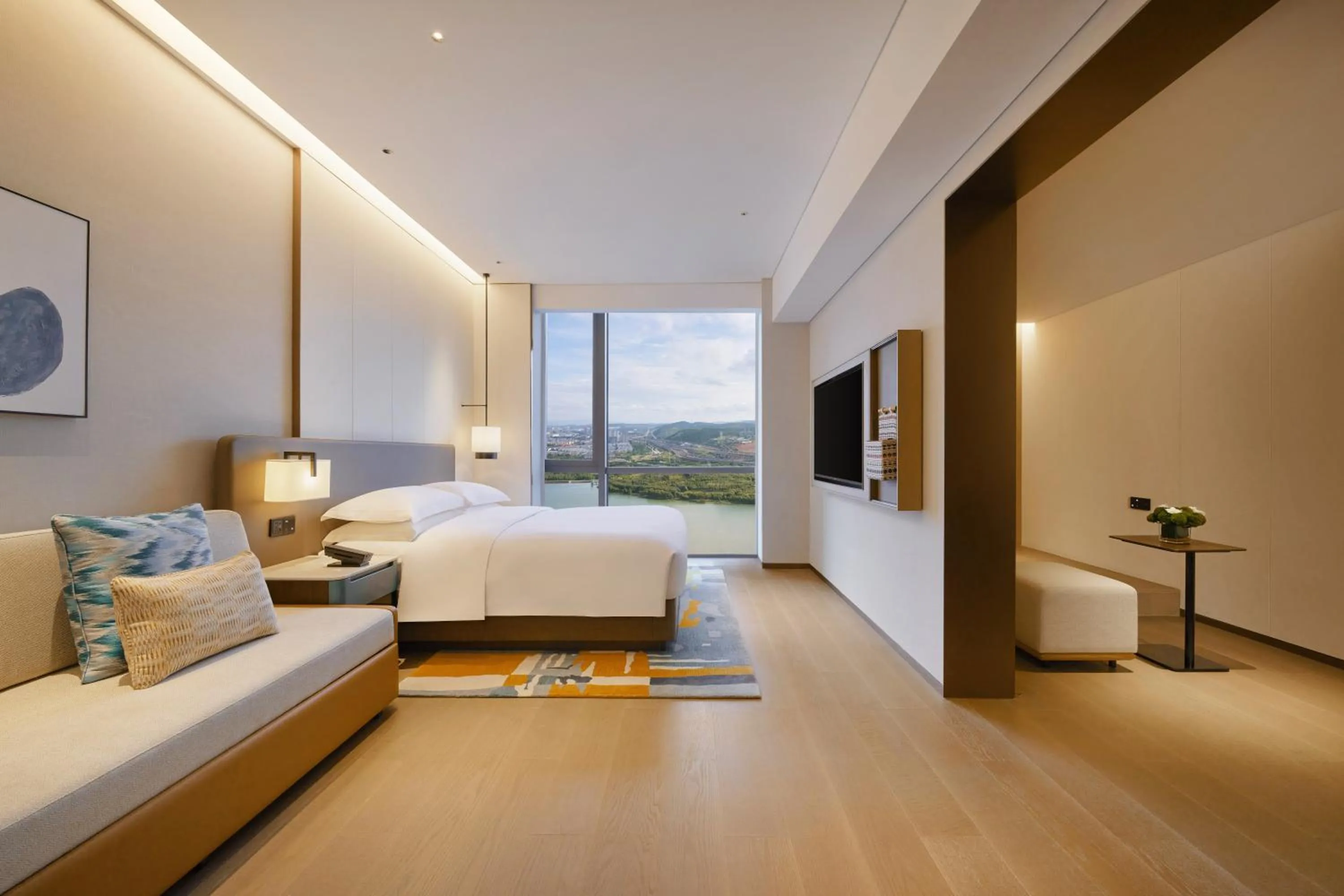 Bed in Hyatt Place Kunming South Railway Station