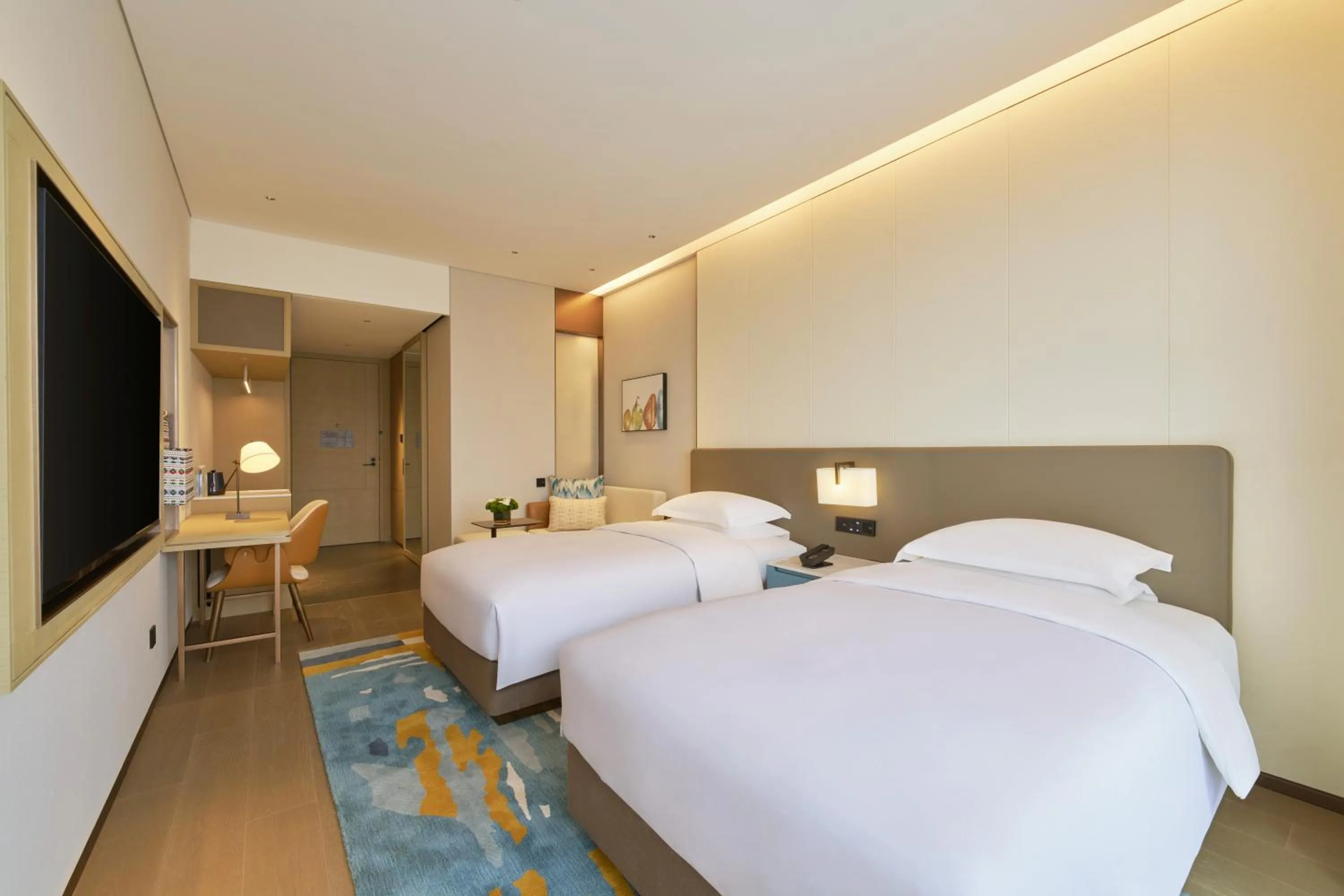 Bed in Hyatt Place Kunming South Railway Station