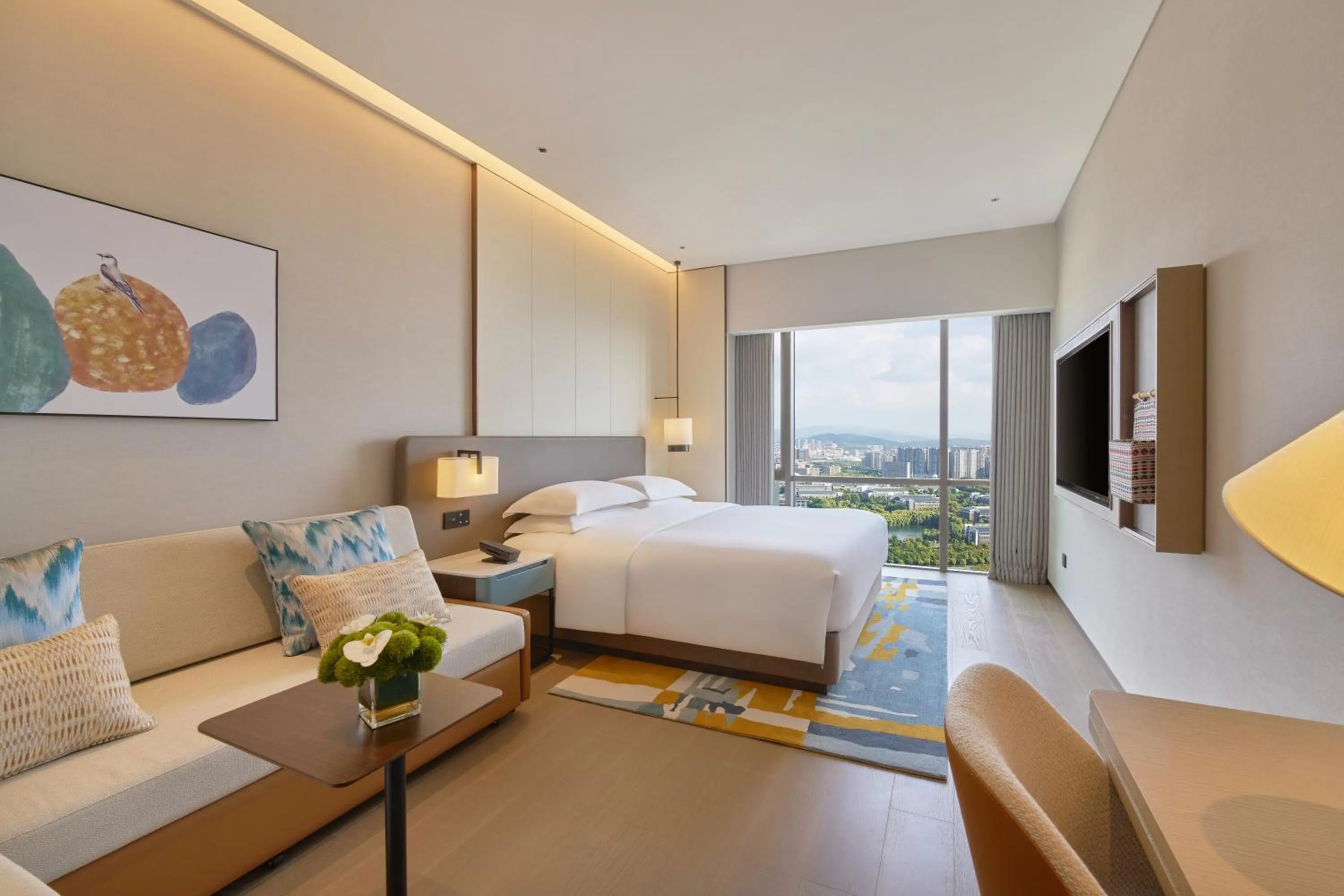 Bed in Hyatt Place Kunming South Railway Station
