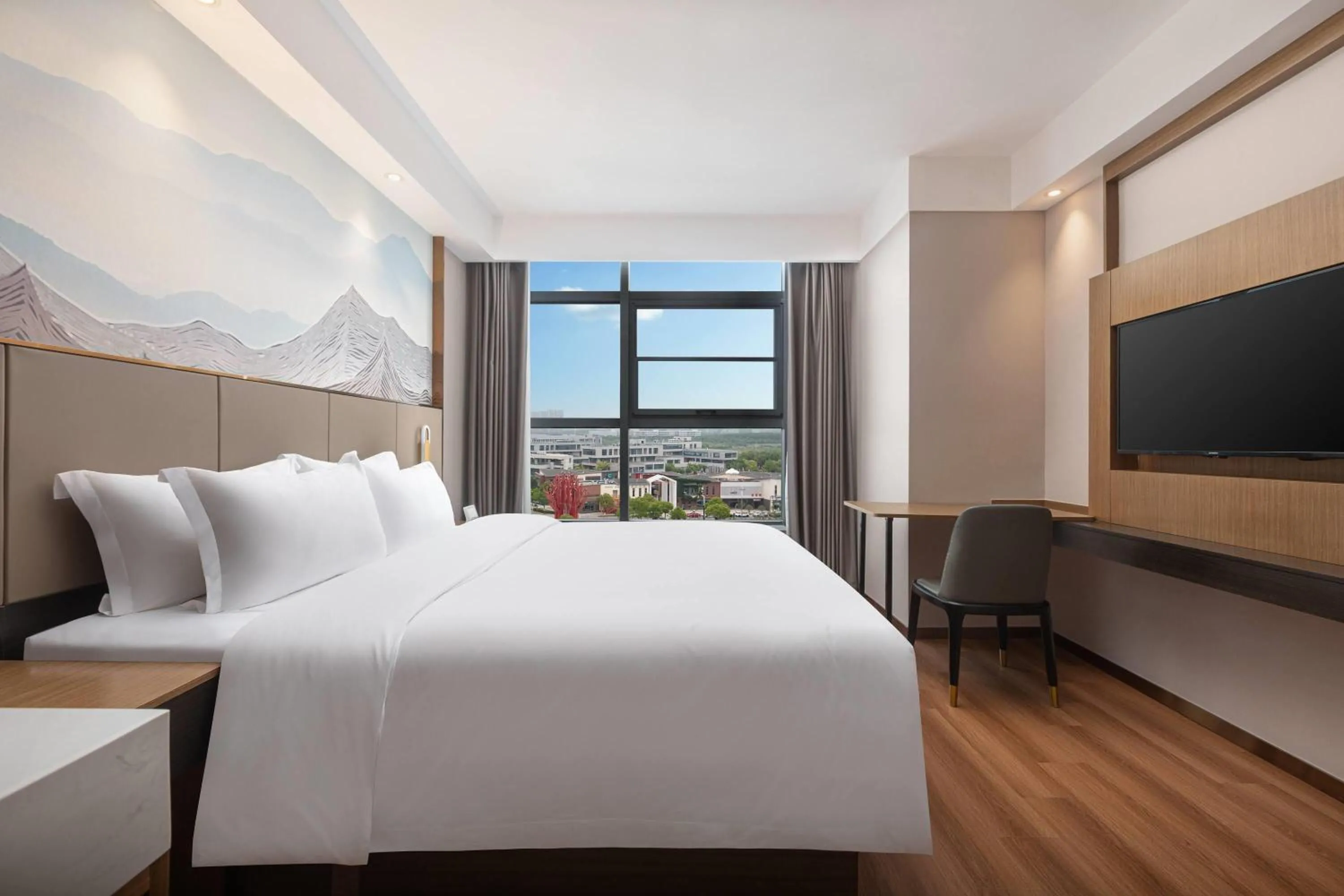 Photo of the whole room in Days Hotel by Wyndham Yancheng Hi-tech Park