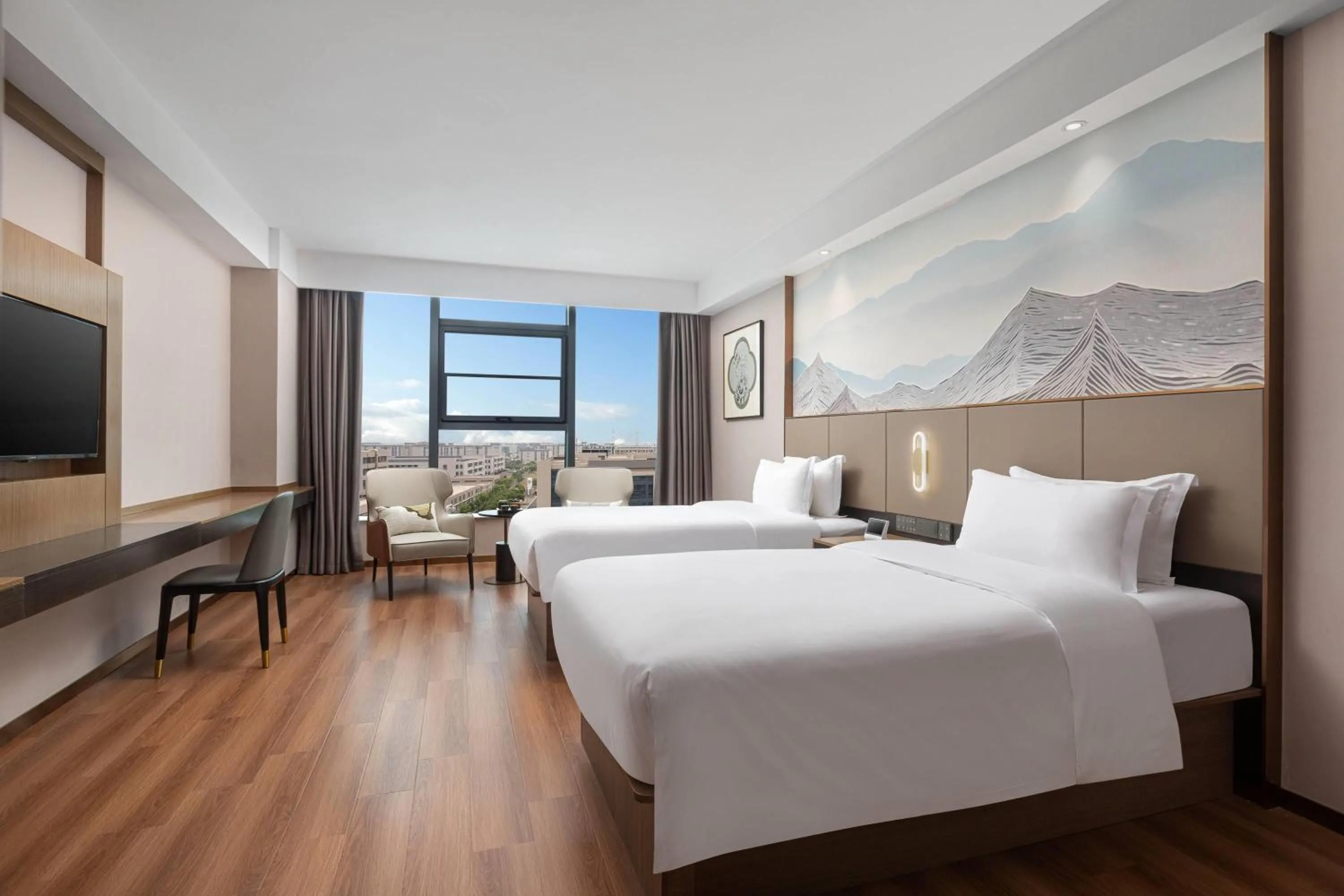 Photo of the whole room in Days Hotel by Wyndham Yancheng Hi-tech Park