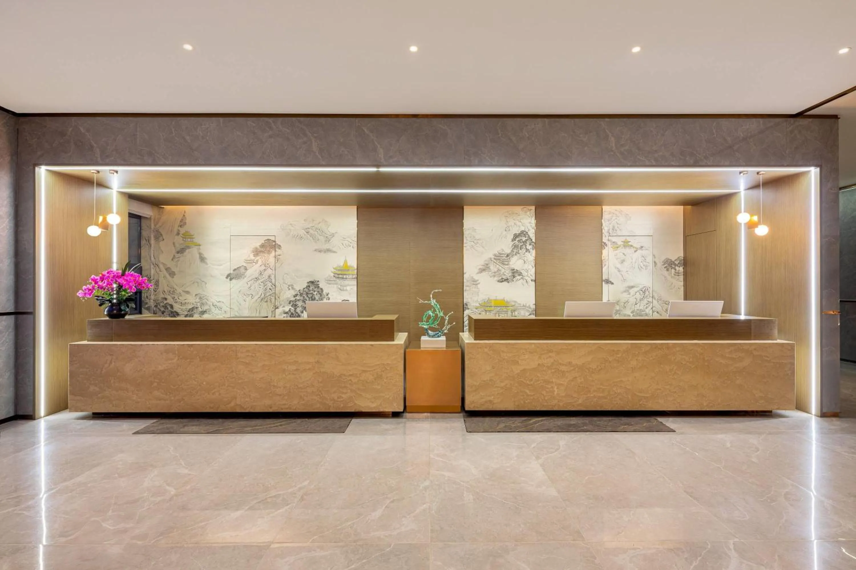 Lobby or reception in Days Hotel by Wyndham Yancheng Hi-tech Park
