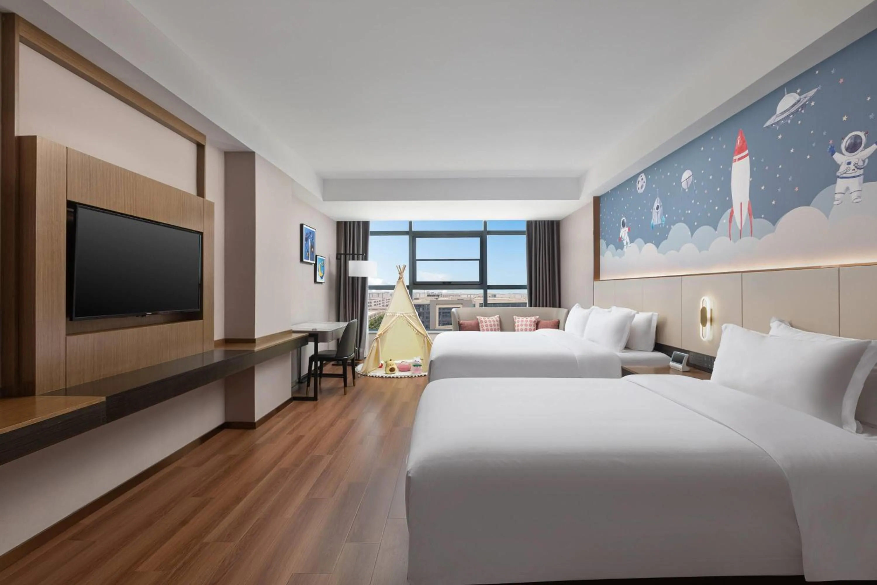 Photo of the whole room in Days Hotel by Wyndham Yancheng Hi-tech Park