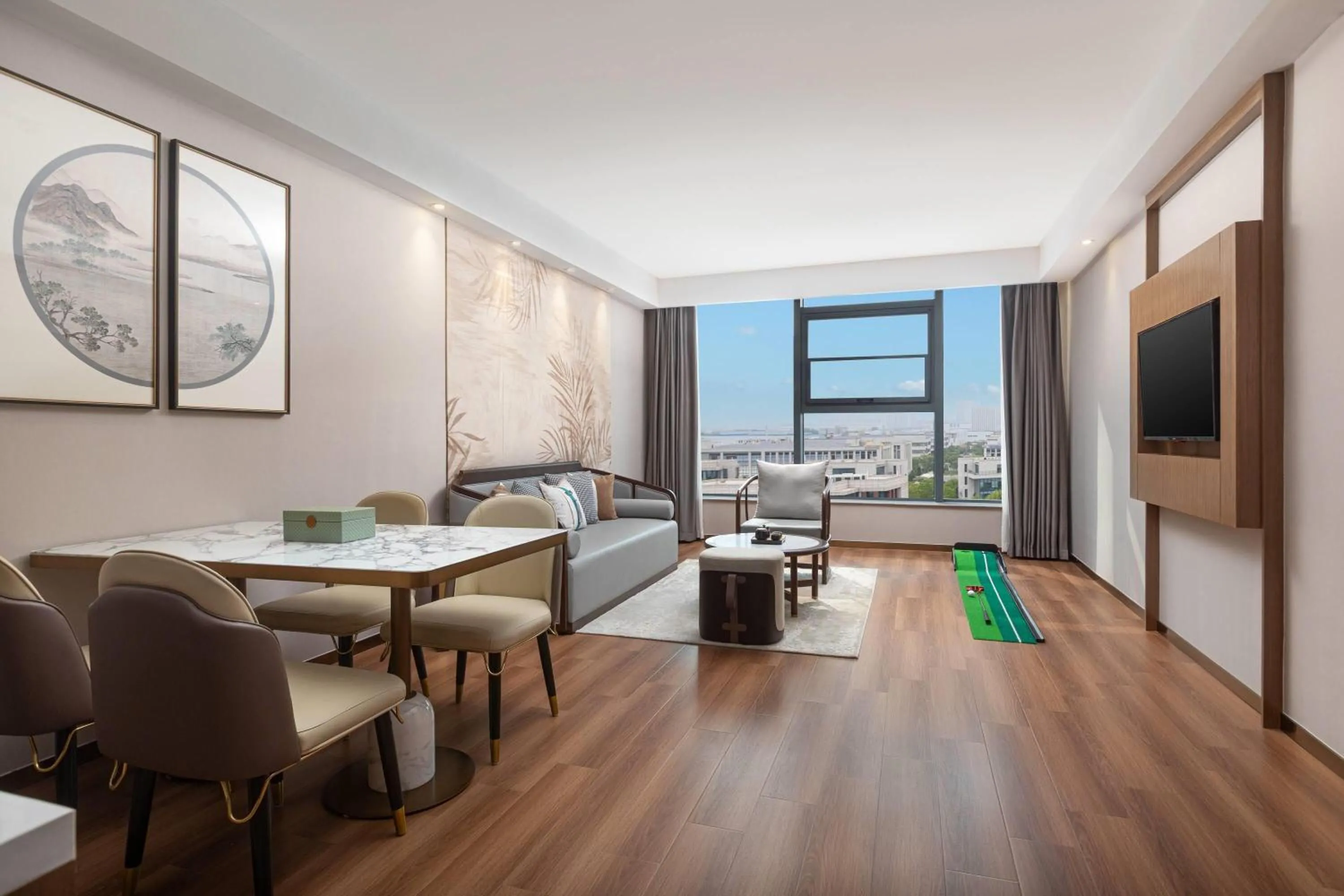 Photo of the whole room in Days Hotel by Wyndham Yancheng Hi-tech Park