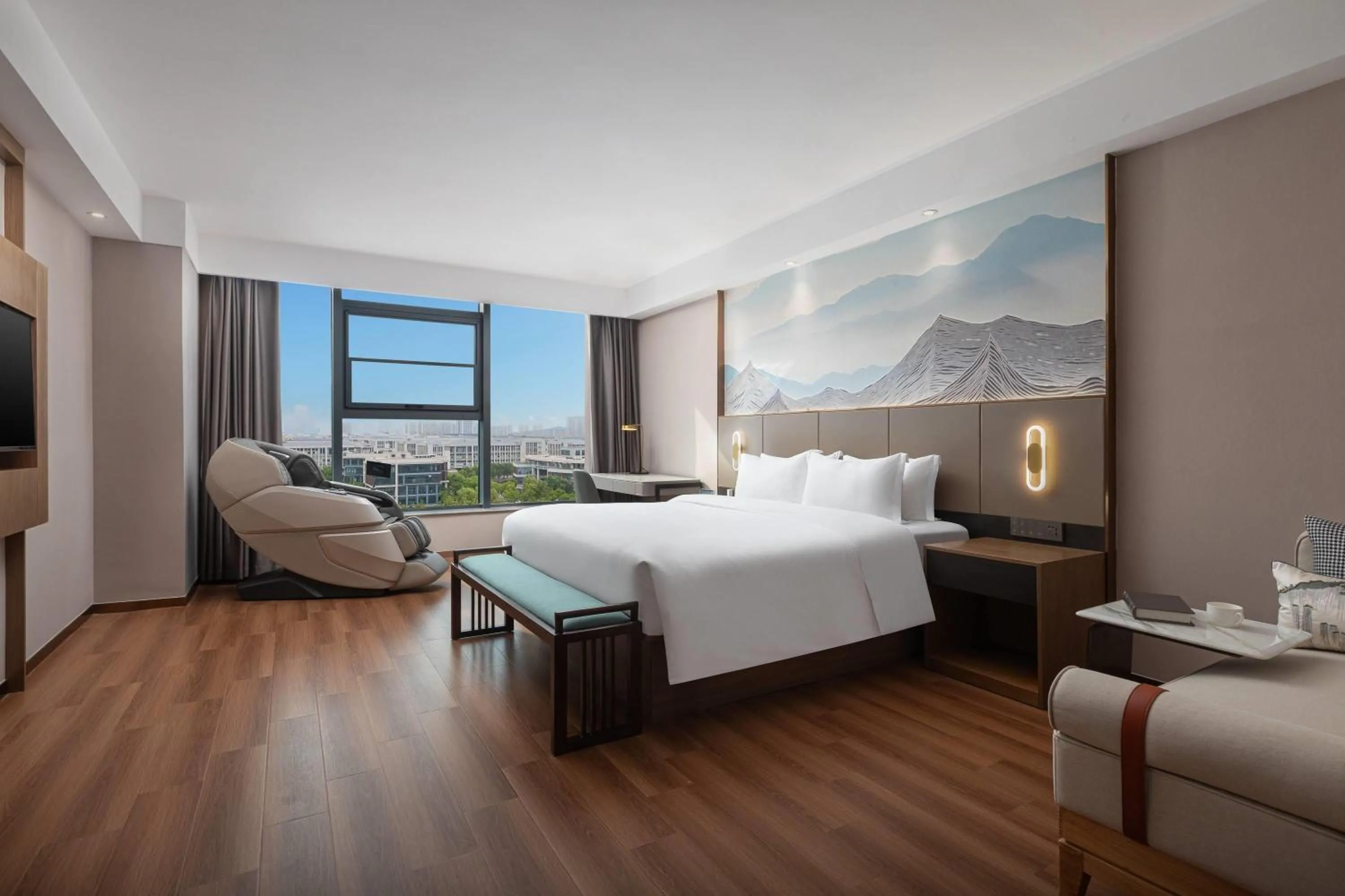 Photo of the whole room in Days Hotel by Wyndham Yancheng Hi-tech Park