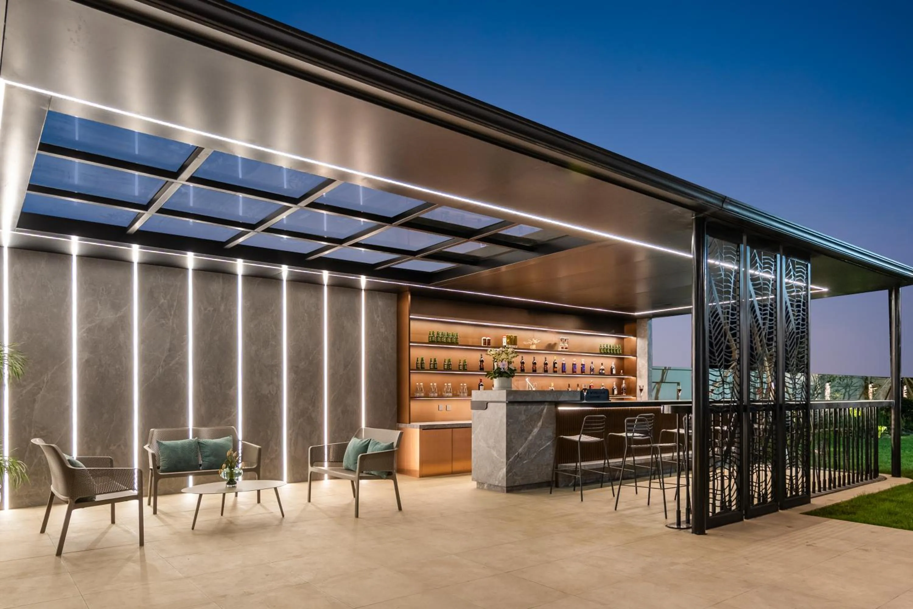 Lounge or bar in 上海浦东温德姆花园酒店 Wyndham Garden Shanghai Pudong