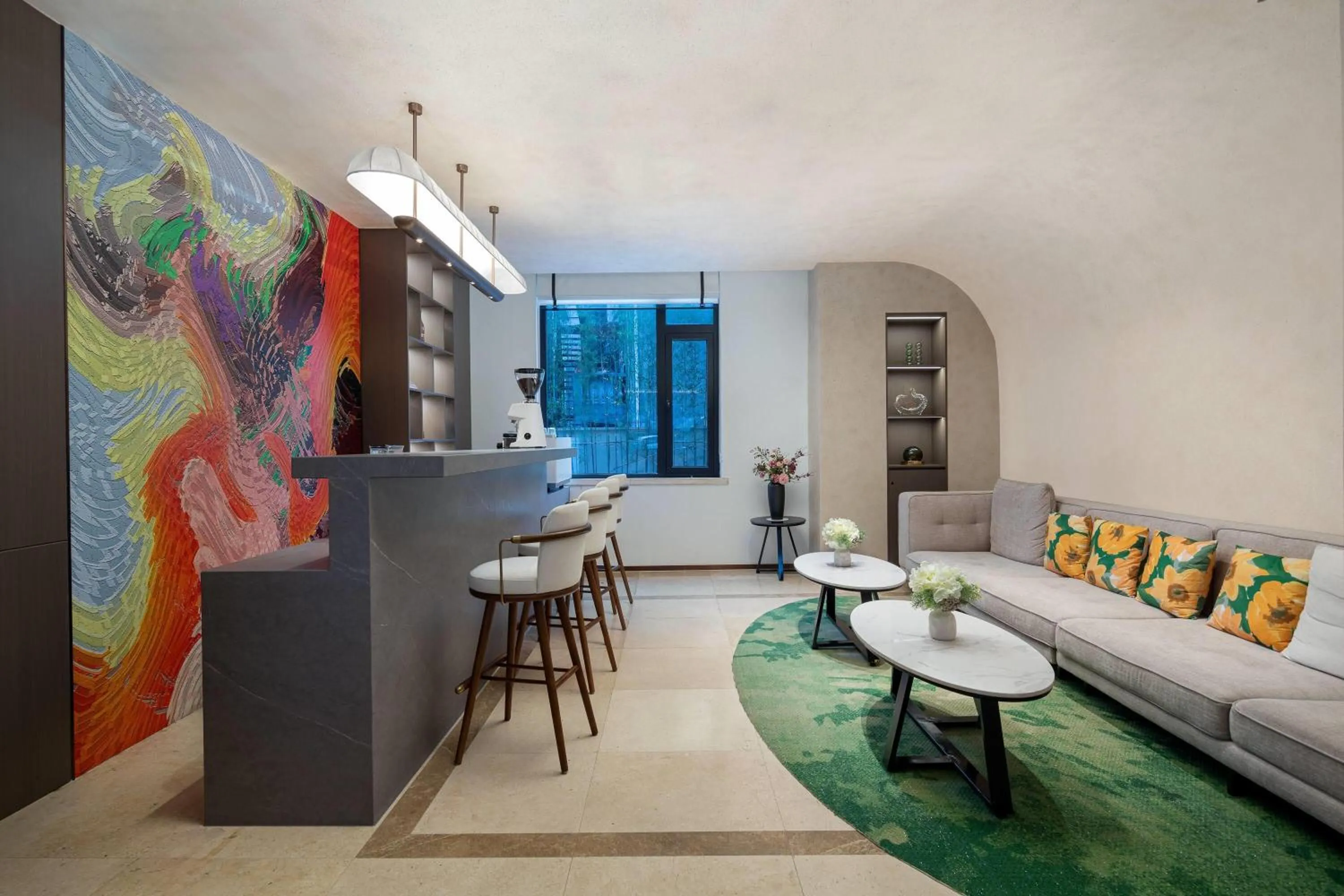 Lounge or bar in 上海浦东温德姆花园酒店 Wyndham Garden Shanghai Pudong