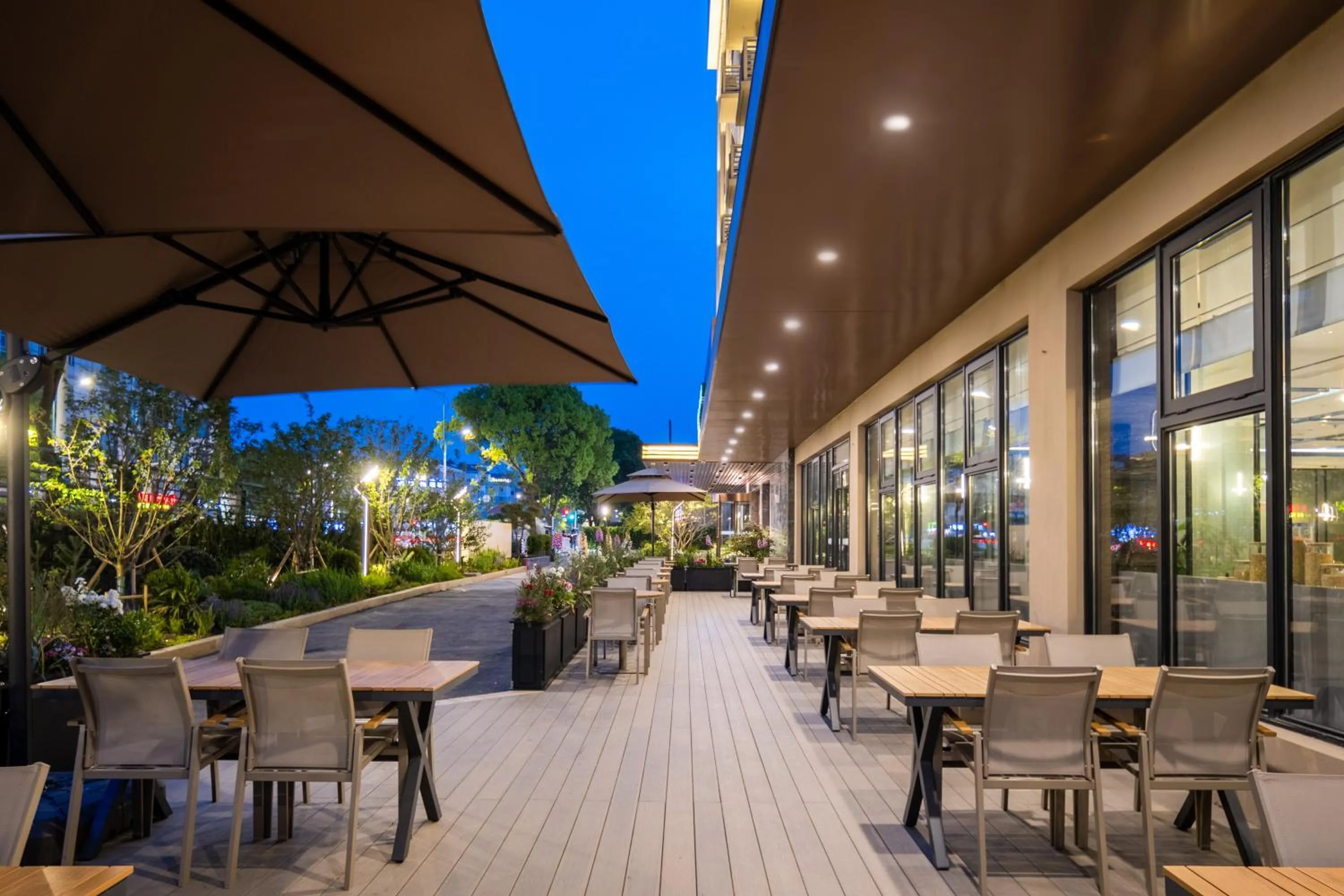 Garden in 上海浦东温德姆花园酒店 Wyndham Garden Shanghai Pudong