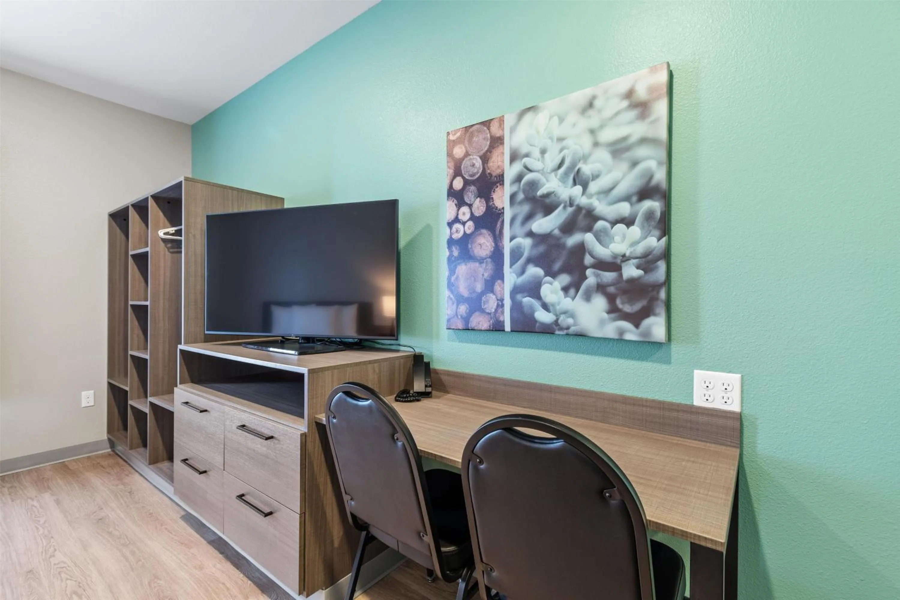 Photo of the whole room in ECHO Suites Extended Stay by Wyndham Houston Katy West