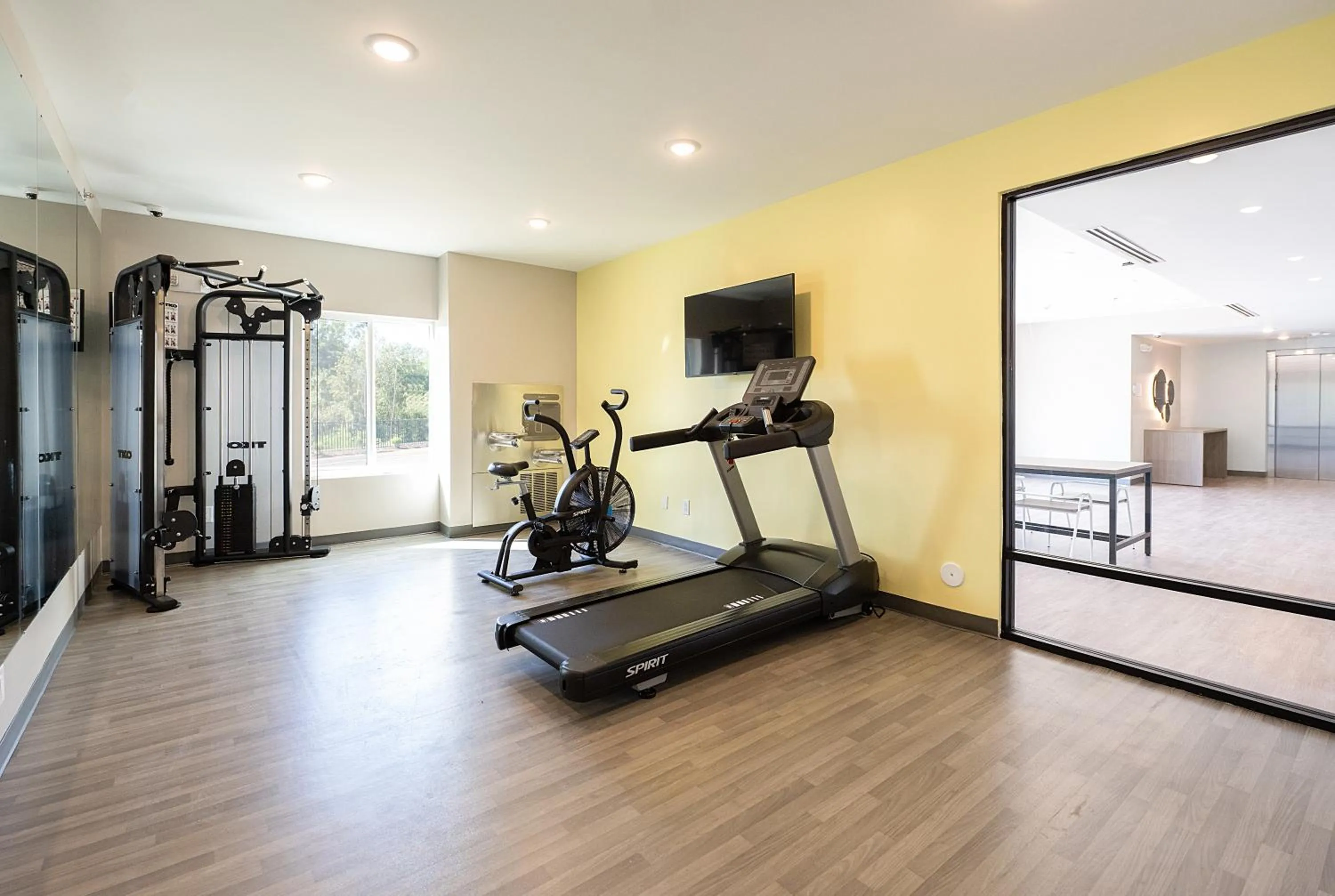 Fitness centre/facilities in ECHO Suites Extended Stay by Wyndham Houston Katy West