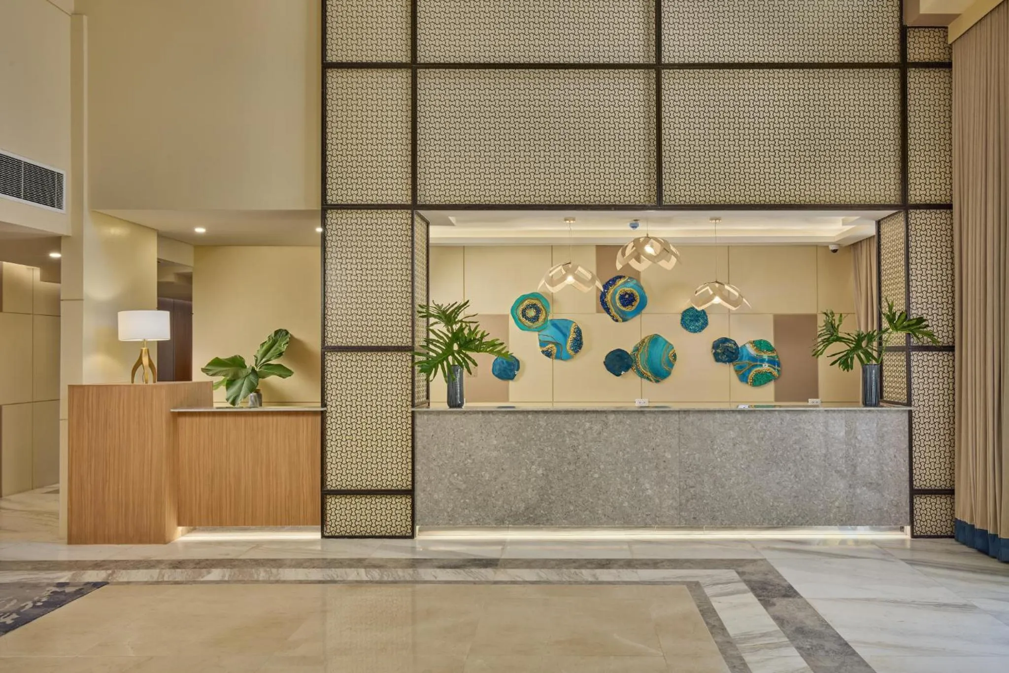 Lobby or reception in Chancellor Hotel Boracay