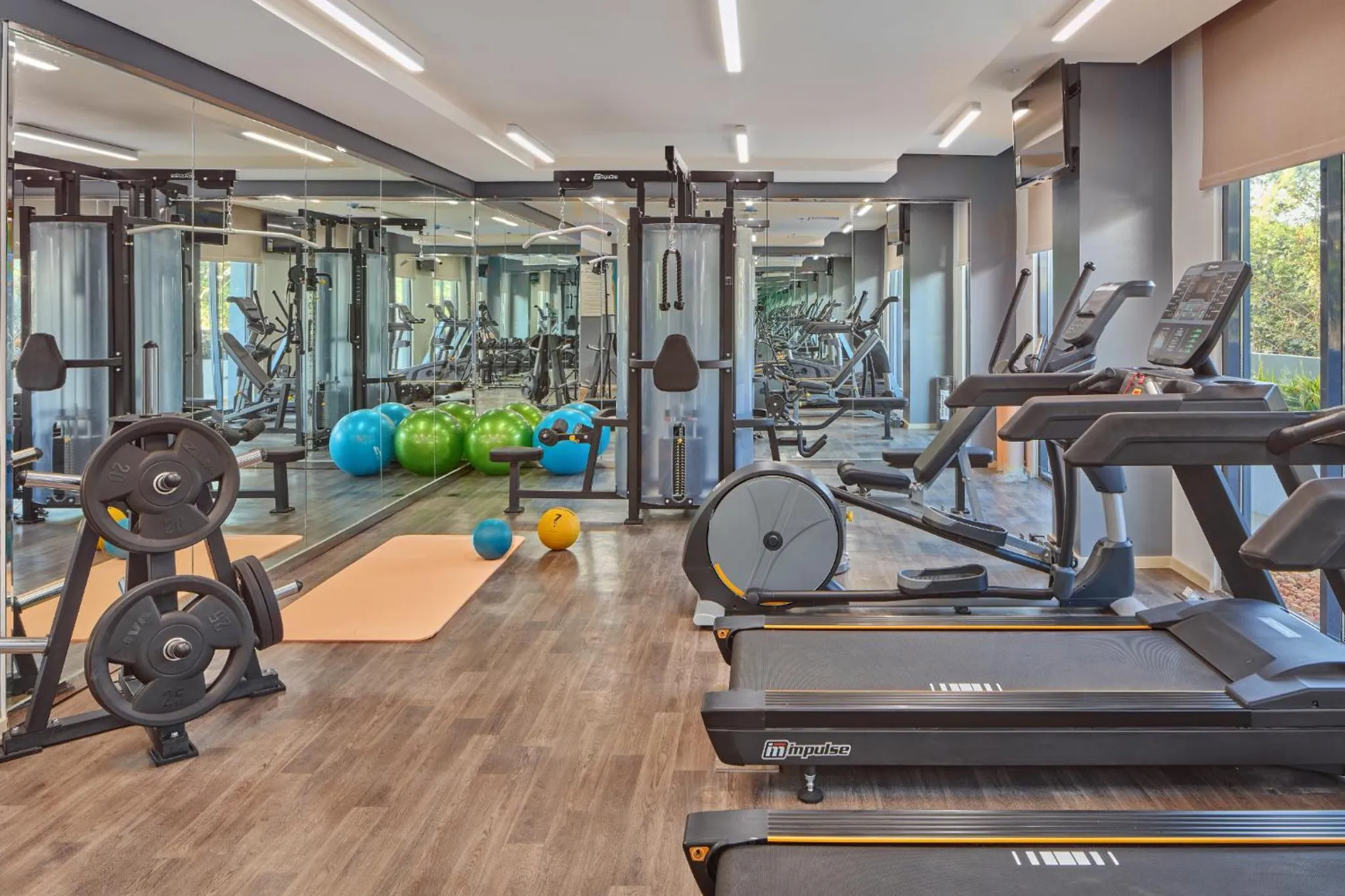 Fitness centre/facilities in Chancellor Hotel Boracay