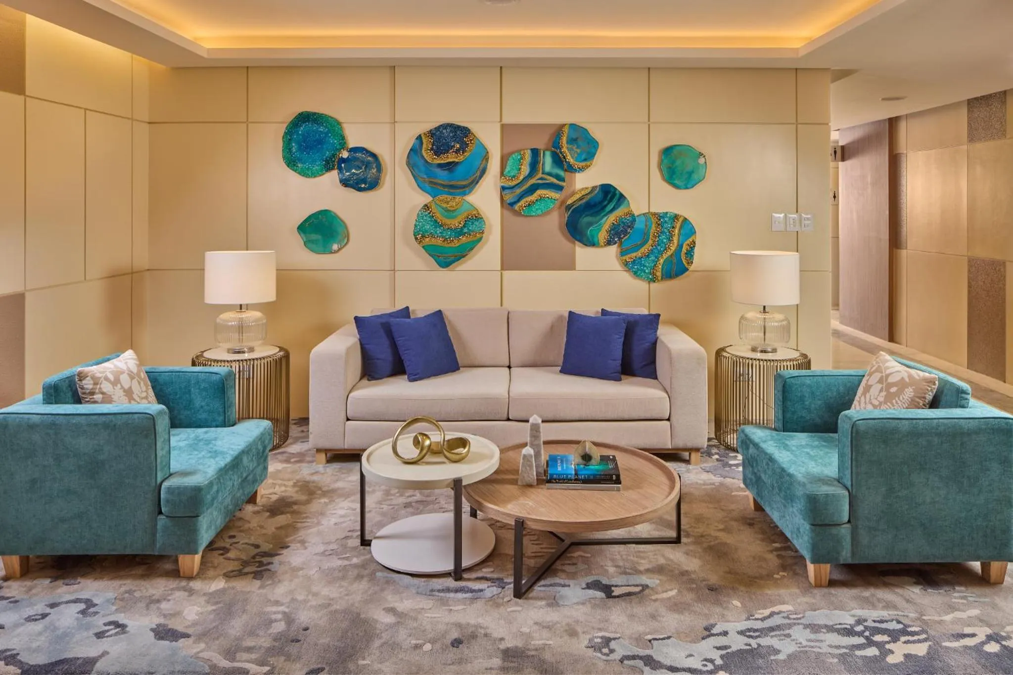 Lobby or reception in Chancellor Hotel Boracay