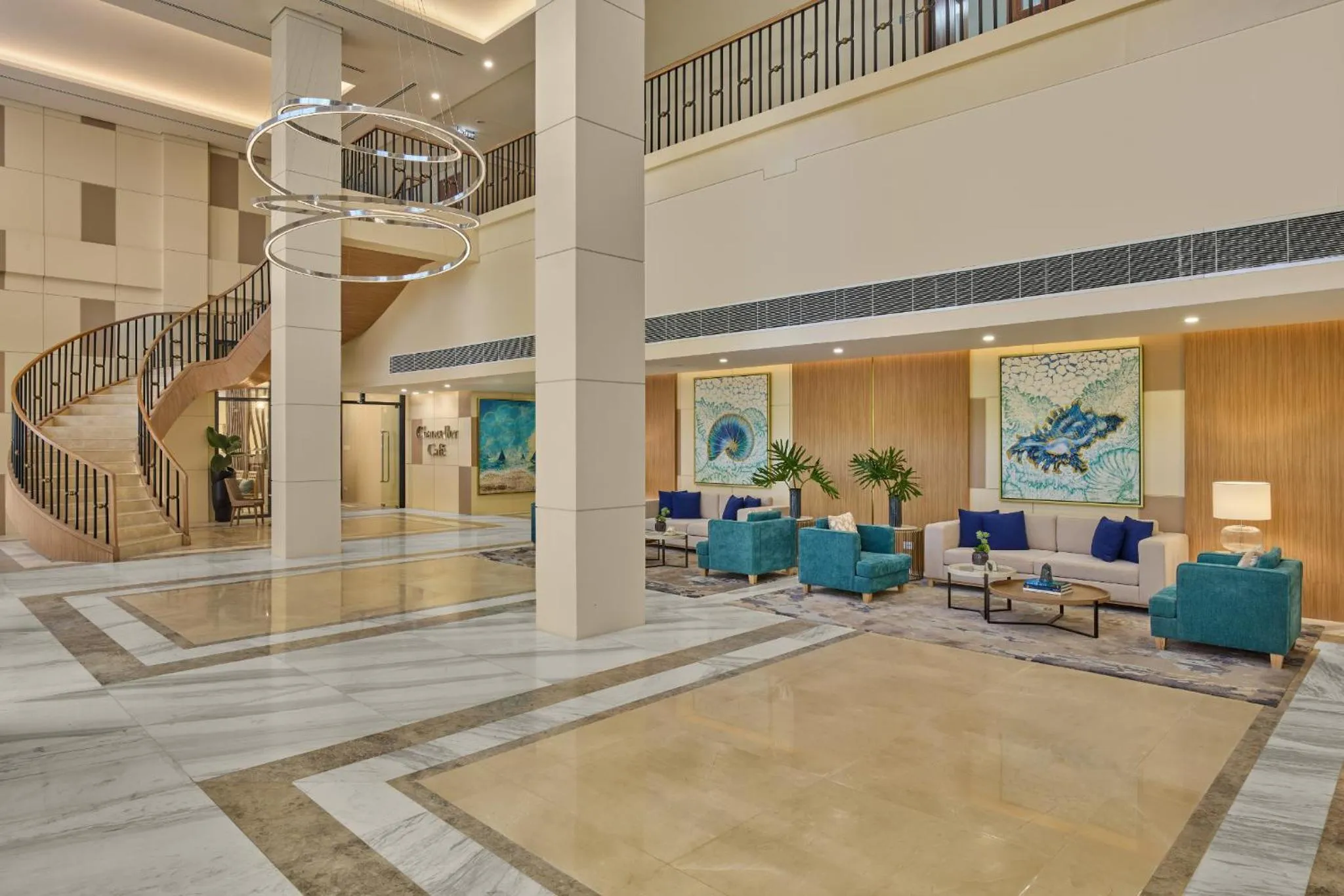 Lobby or reception in Chancellor Hotel Boracay