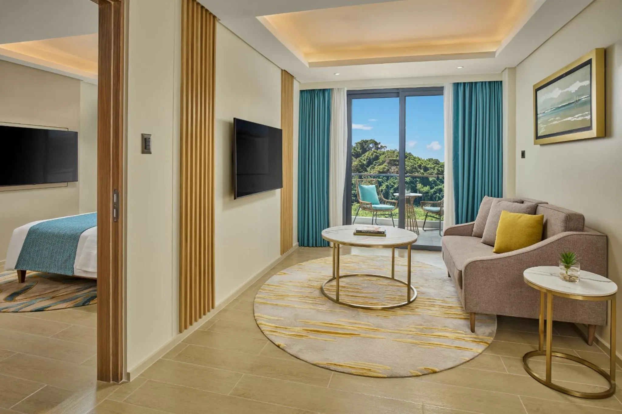 Living room in Chancellor Hotel Boracay