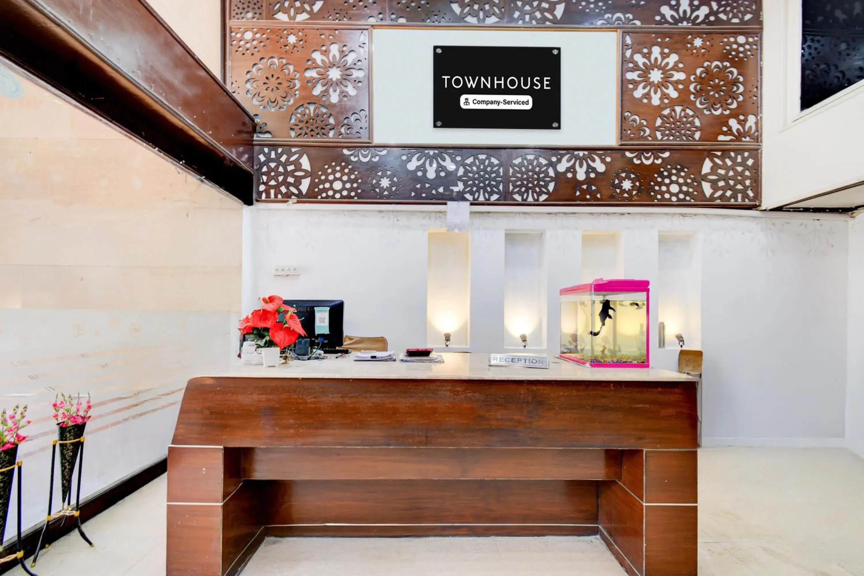 Lobby or reception in Super Townhouse Narayanaguda Metro Station Formerly Hotel Anshu Grand Lobby or reception in Super Townhouse Narayanaguda Metro Station Formerly Hotel Anshu Grand