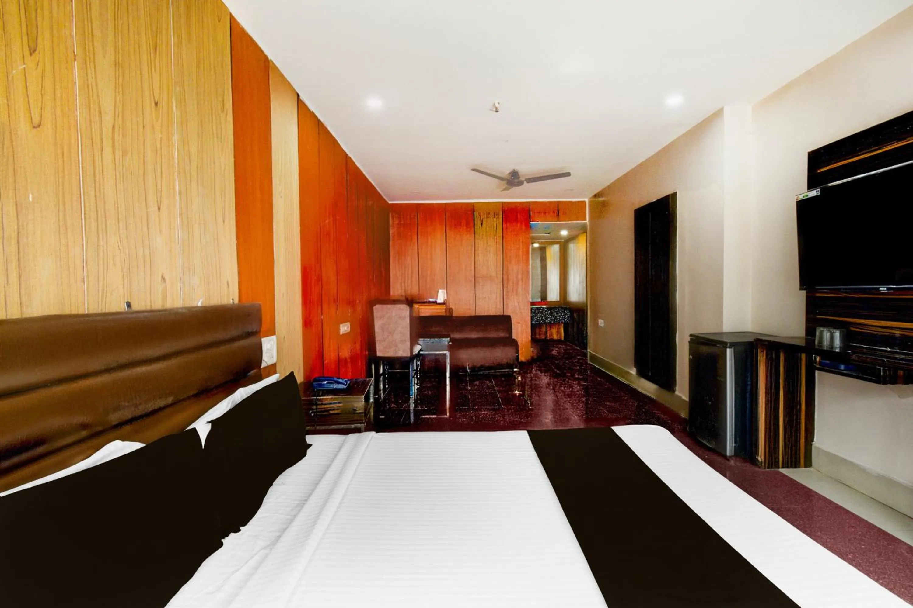 Bedroom, Bed in Townhouse Narayanaguda Metro Station Formerly Hotel Anshu Grand