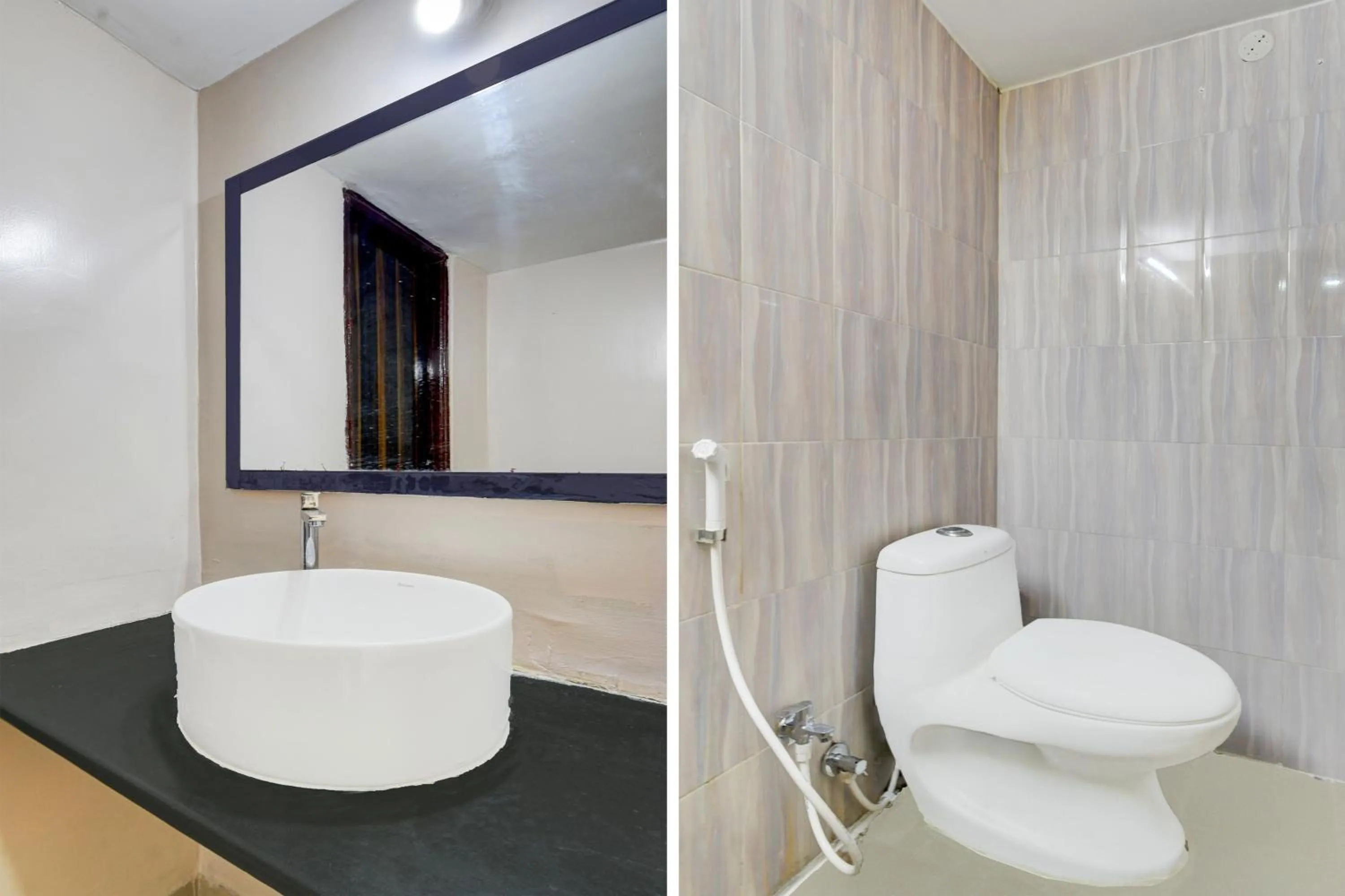 Bathroom in Townhouse Narayanaguda Metro Station Formerly Hotel Anshu Grand