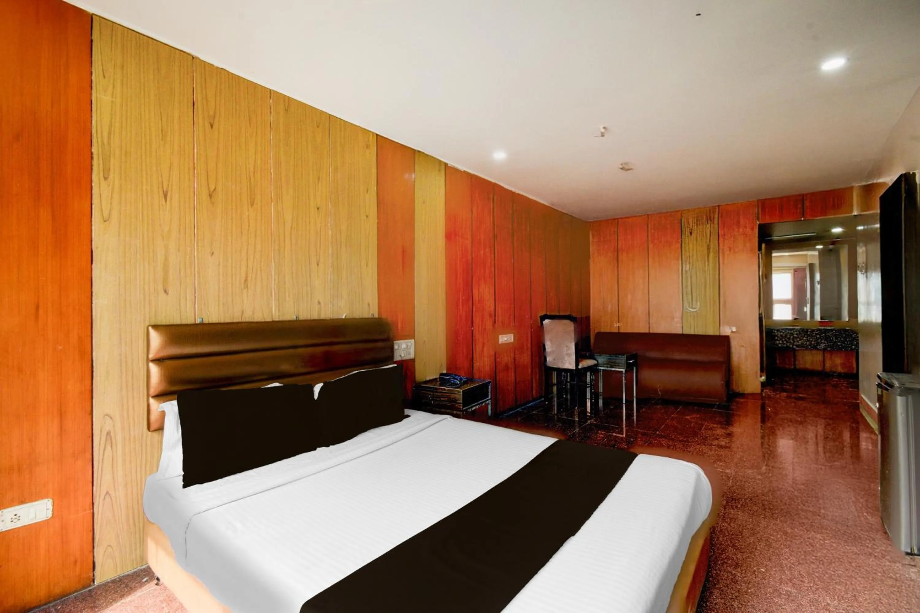 Bedroom, Bed in Townhouse Narayanaguda Metro Station Formerly Hotel Anshu Grand
