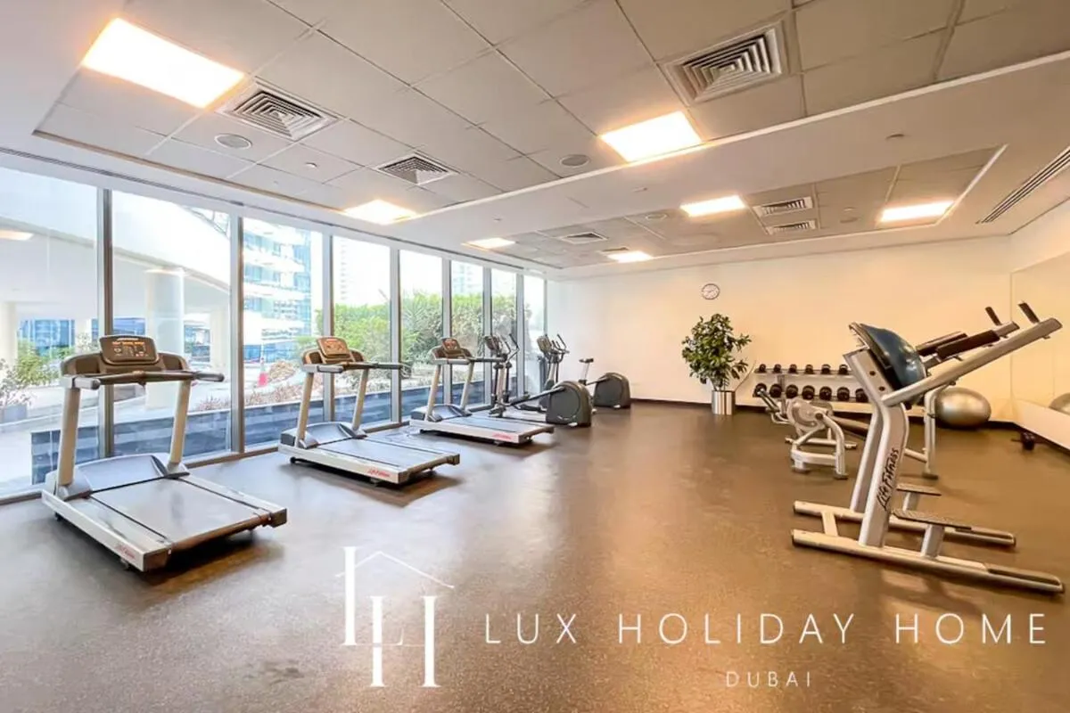 Fitness centre/facilities in LUX The Silverene Marina View Studio 2