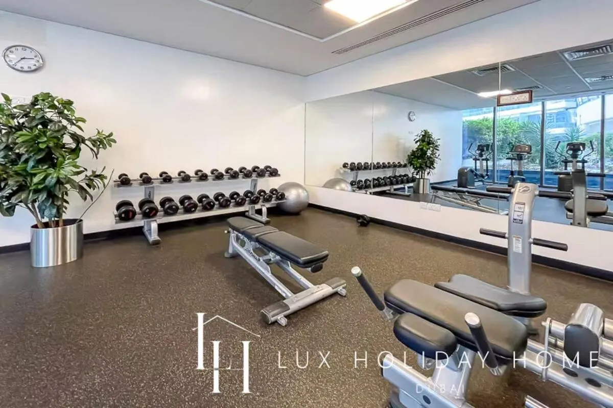 Fitness centre/facilities in LUX The Silverene Marina View Studio 2
