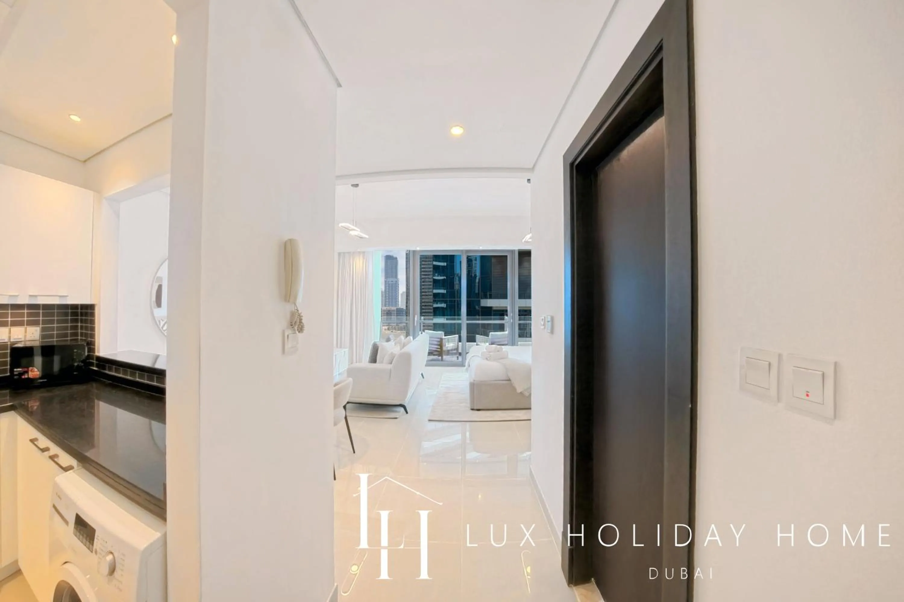 Facade/entrance in LUX The Silverene Marina View Studio 2