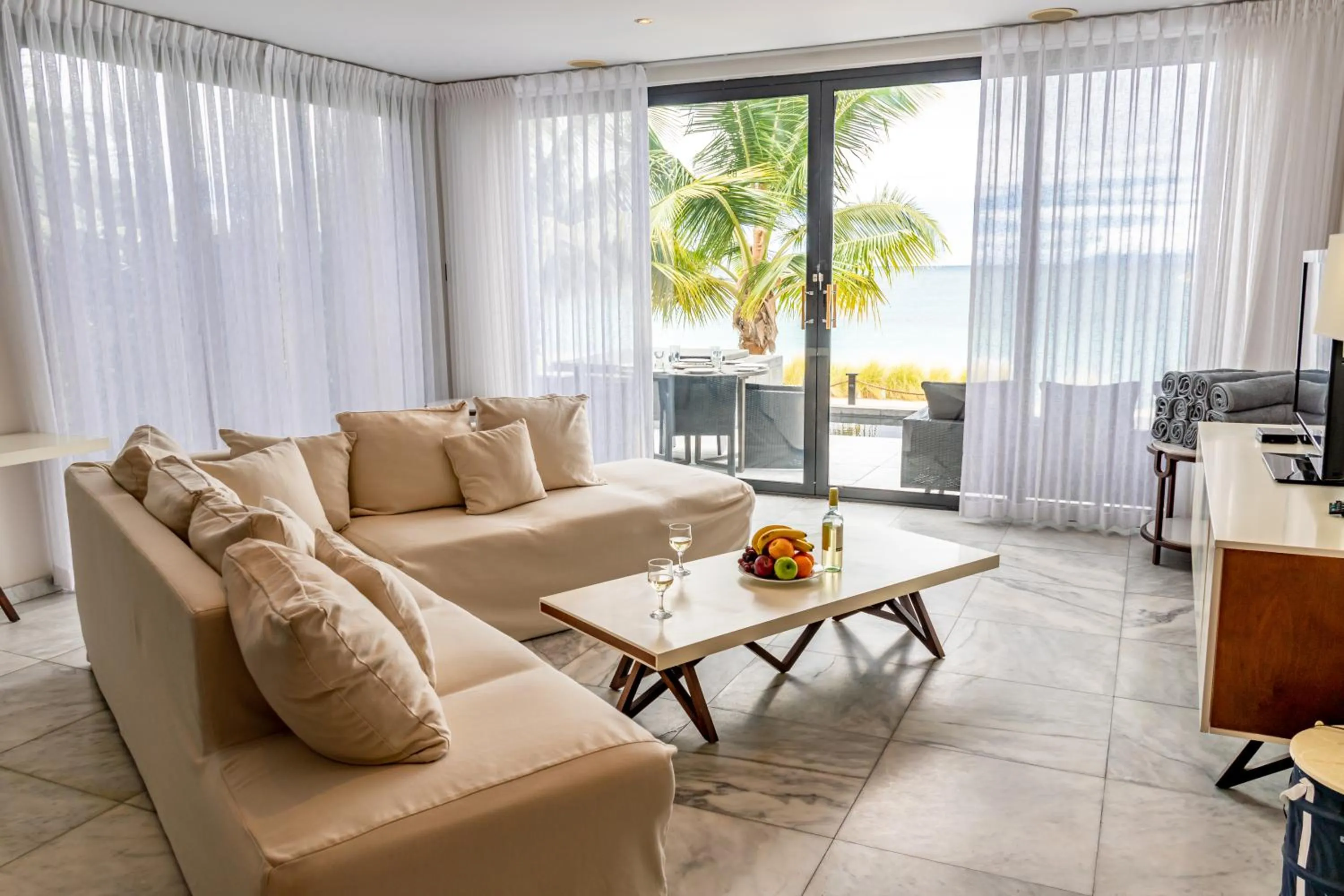 Seating area in Tamarind Hills Resort & Villas