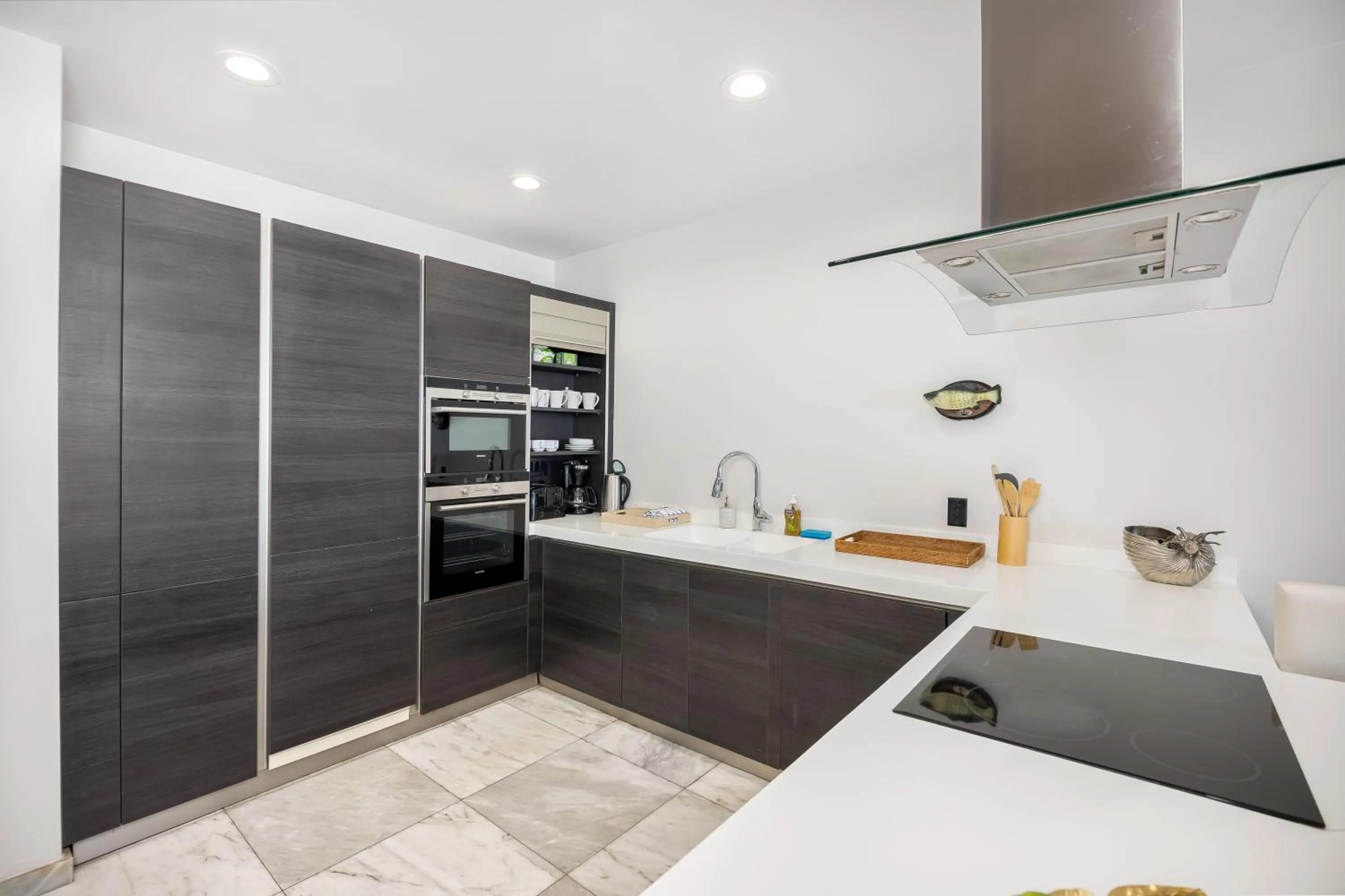 Kitchen or kitchenette in Tamarind Hills Resort & Villas