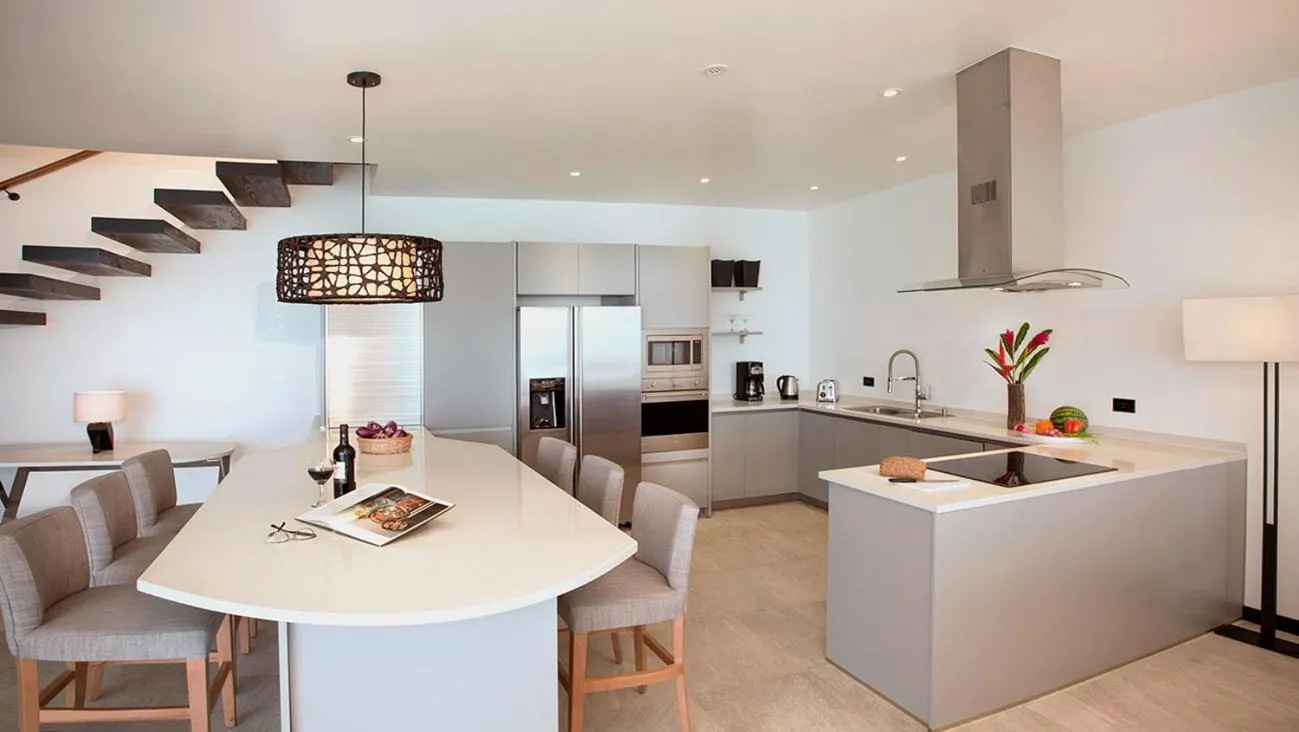 Kitchen or kitchenette in Tamarind Hills Resort & Villas