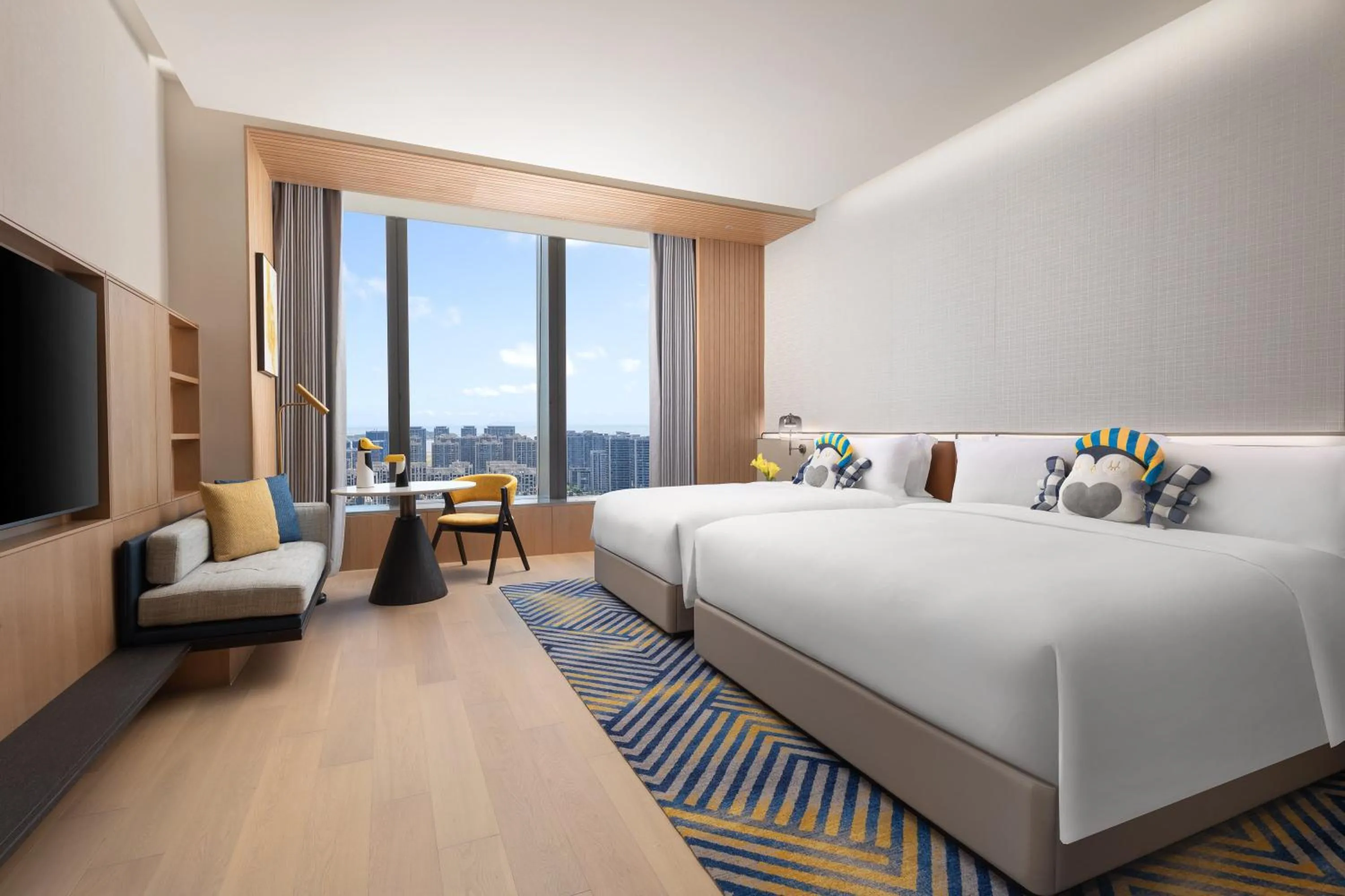 Photo of the whole room, Bed in voco Zhoushan Putuo by IHG