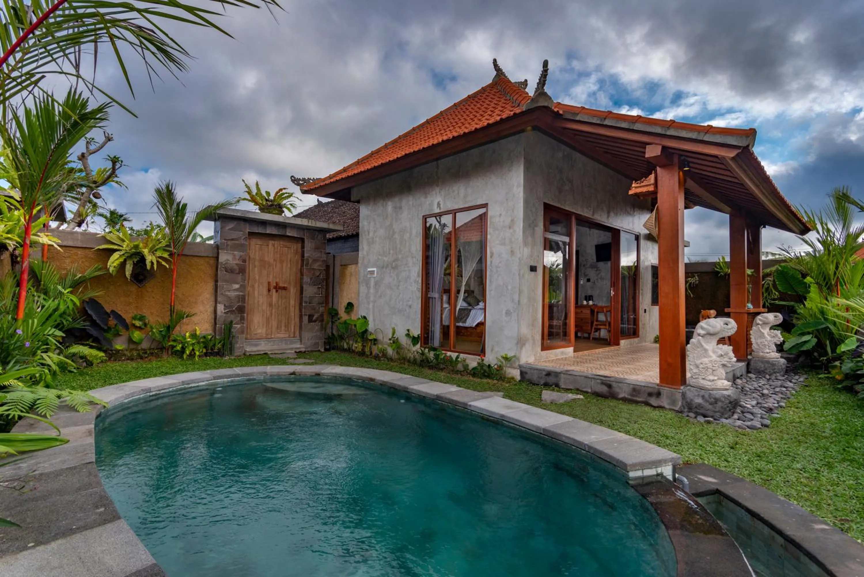 Garden in Seelong Villa Ubud by Dhananjaya Hospitality