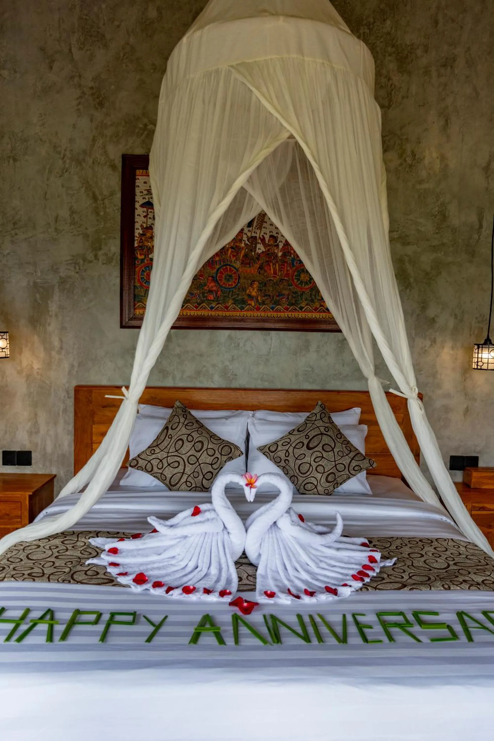 Bed in Seelong Villa Ubud by Dhananjaya Hospitality