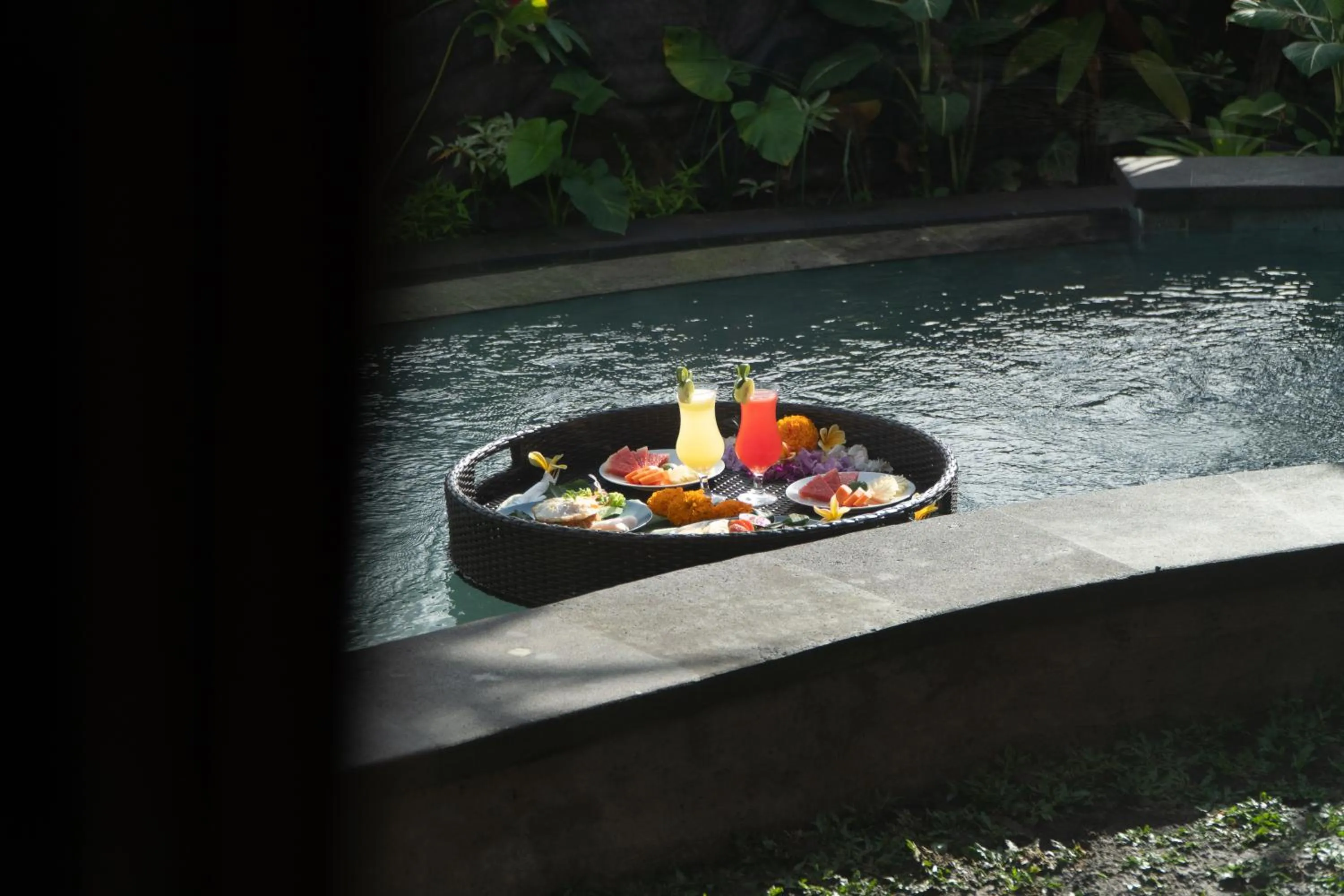 Swimming pool in Seelong Villa Ubud by Dhananjaya Hospitality