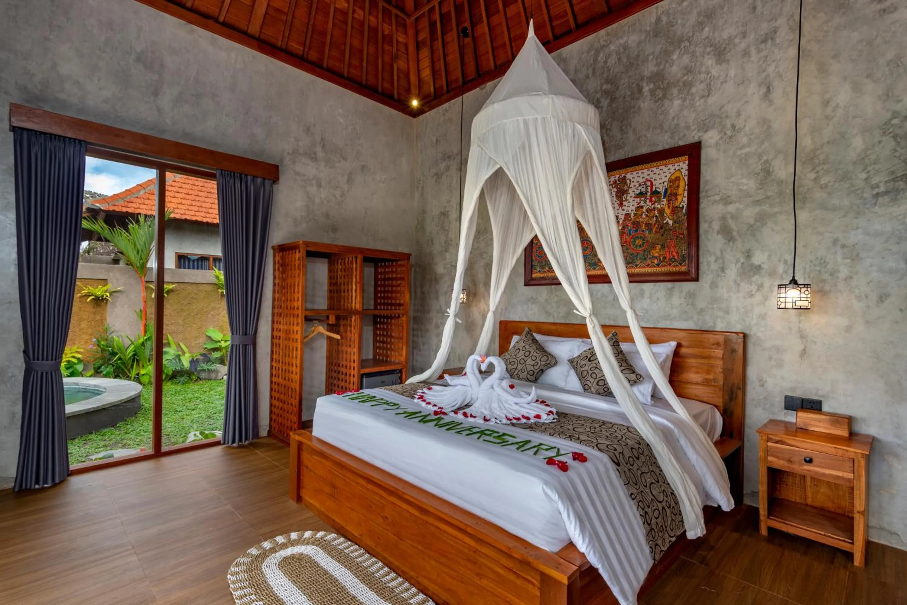 Photo of the whole room, Bed in Seelong Villa Ubud by Dhananjaya Hospitality