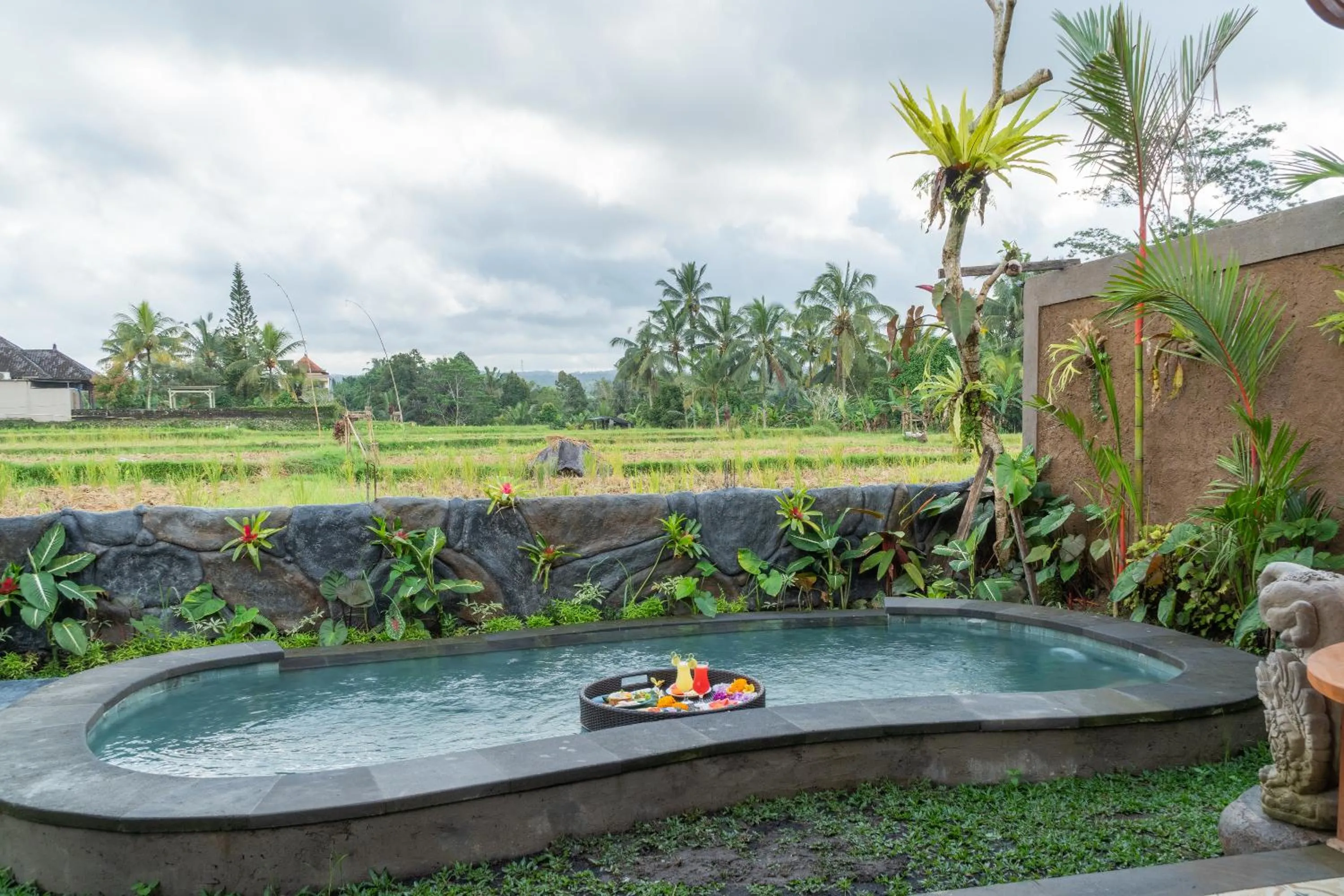 Swimming pool in Seelong Villa Ubud by Dhananjaya Hospitality