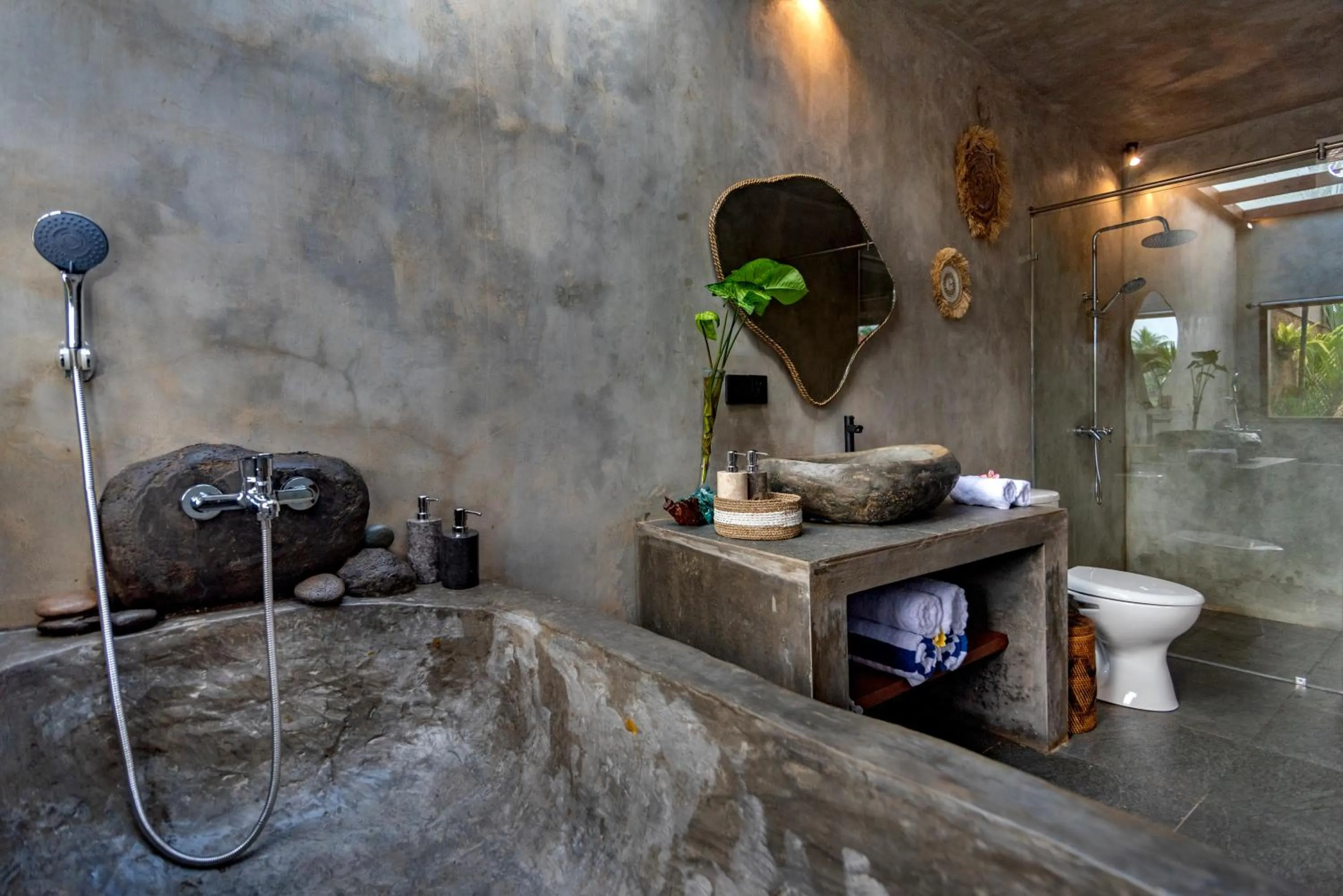 Bathroom in Seelong Villa Ubud by Dhananjaya Hospitality