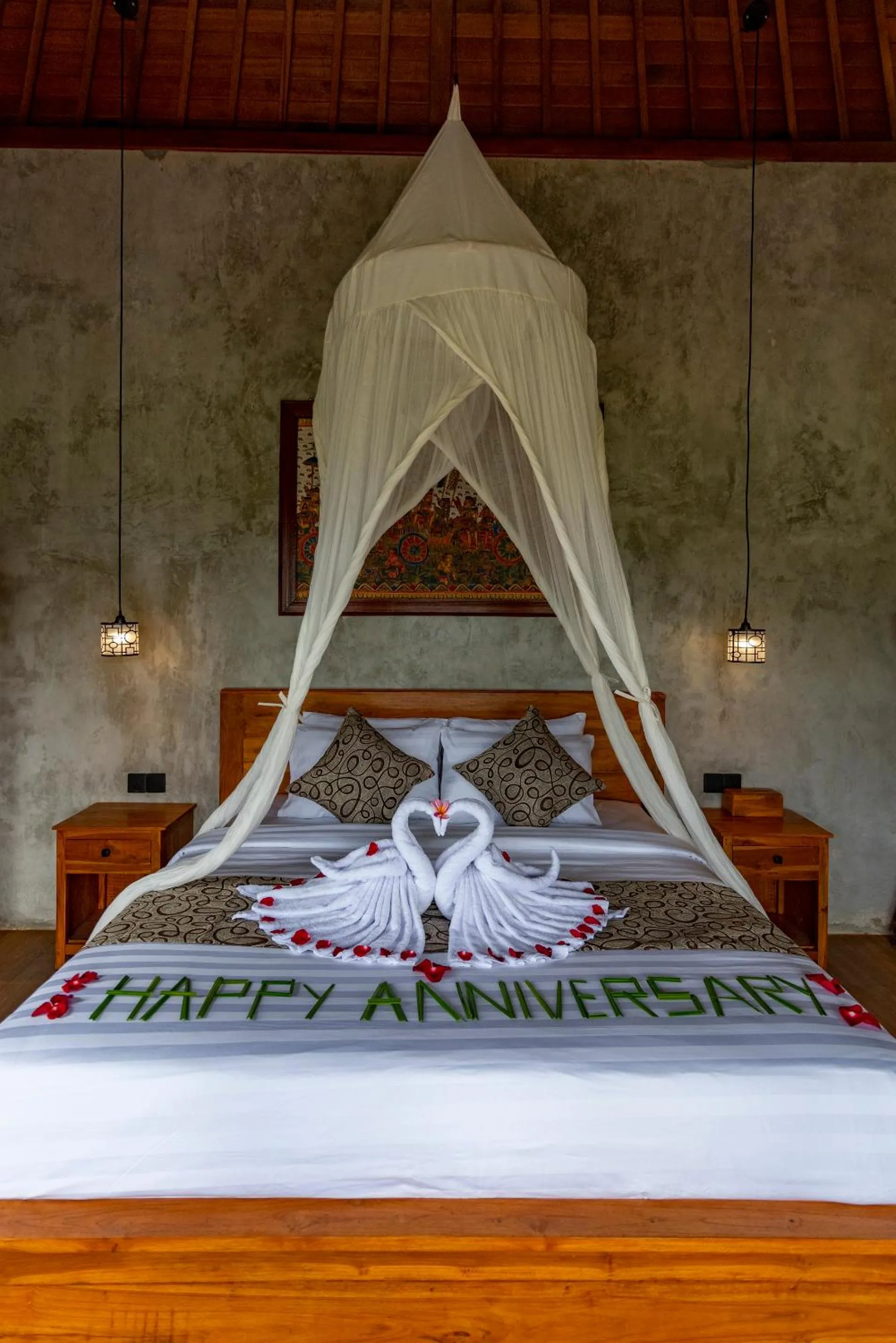 Bed in Seelong Villa Ubud by Dhananjaya Hospitality