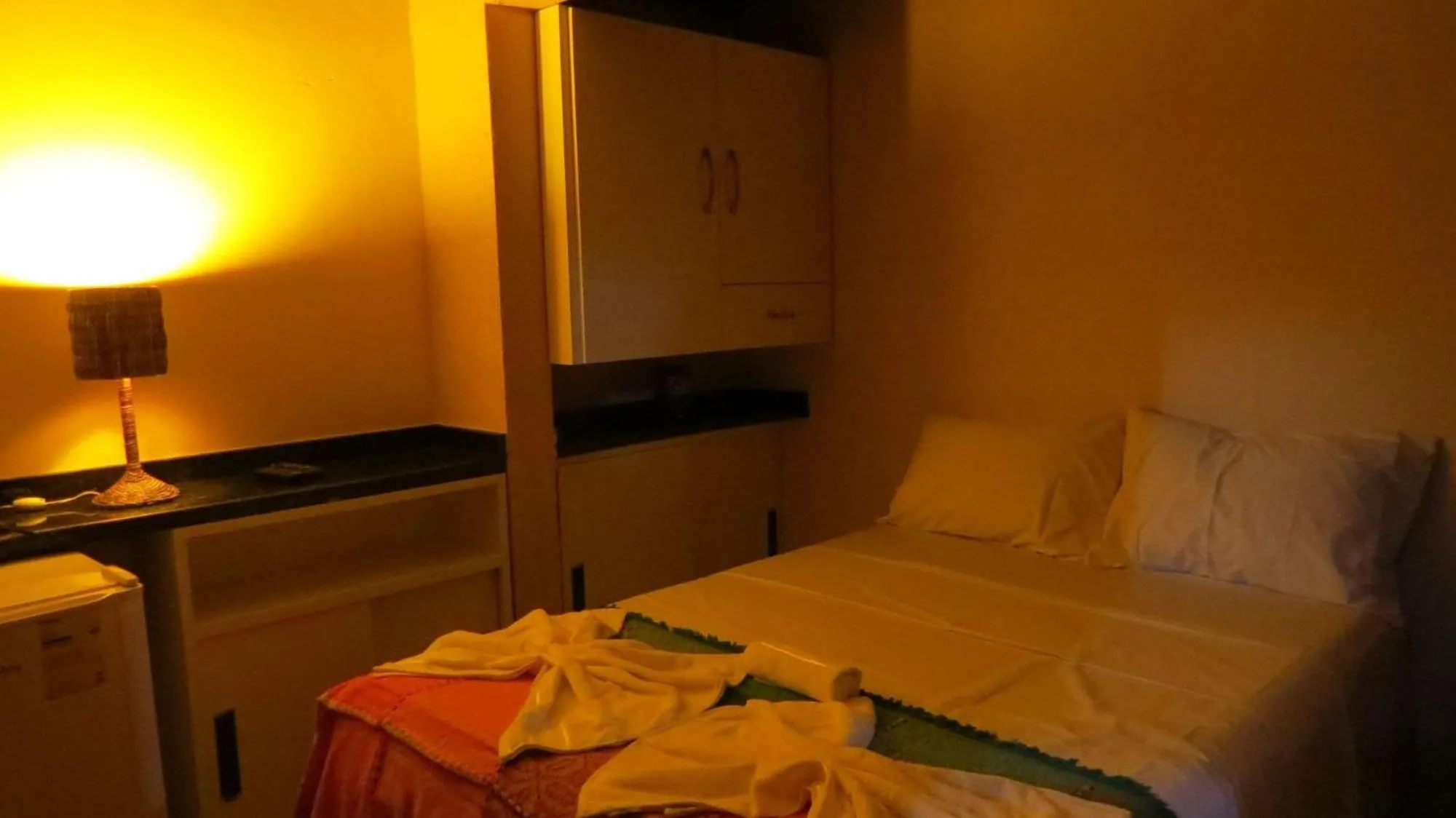 Pool view, Bed in Pousada Terra Garrida