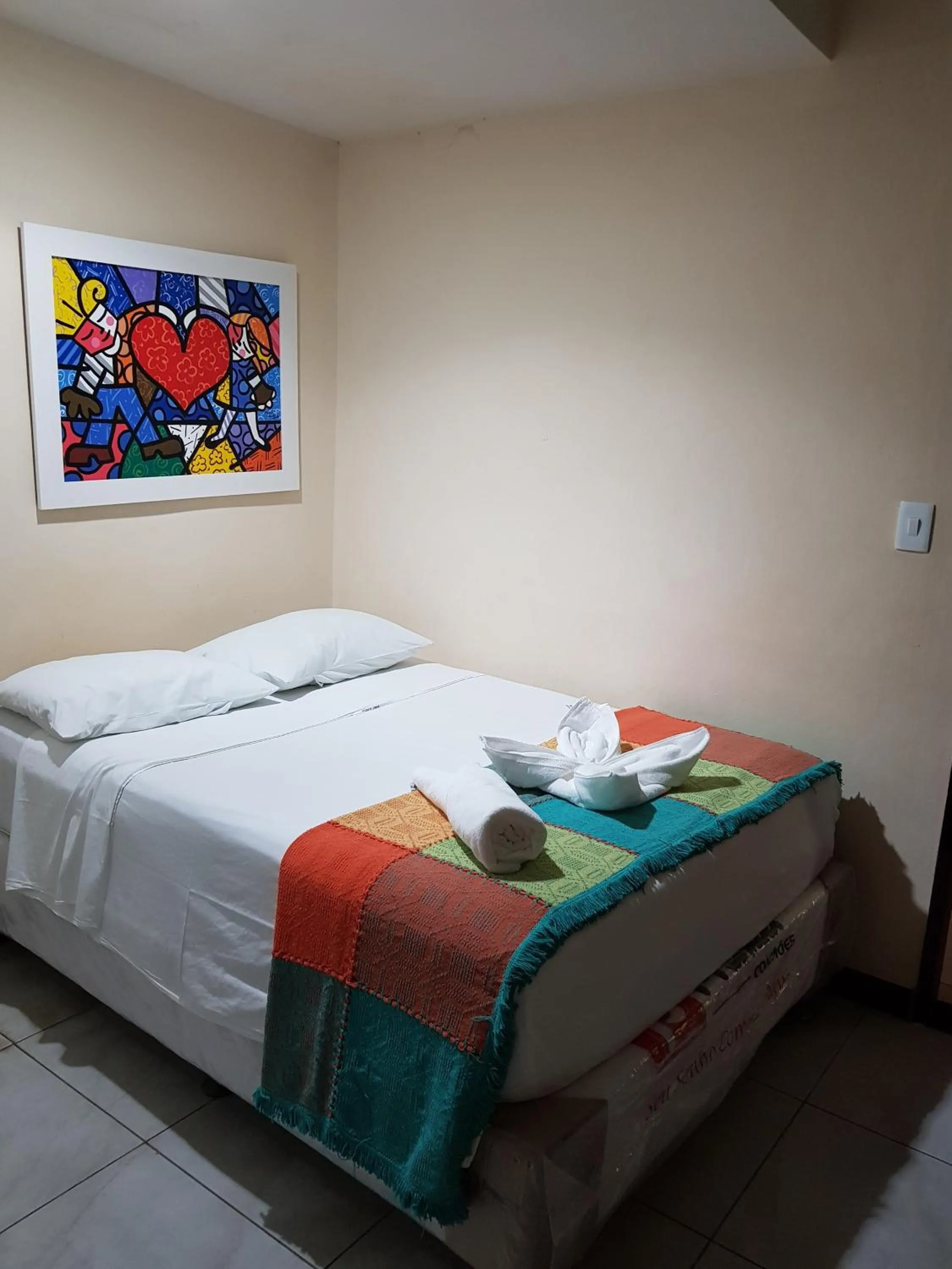 Bed in Pousada Terra Garrida