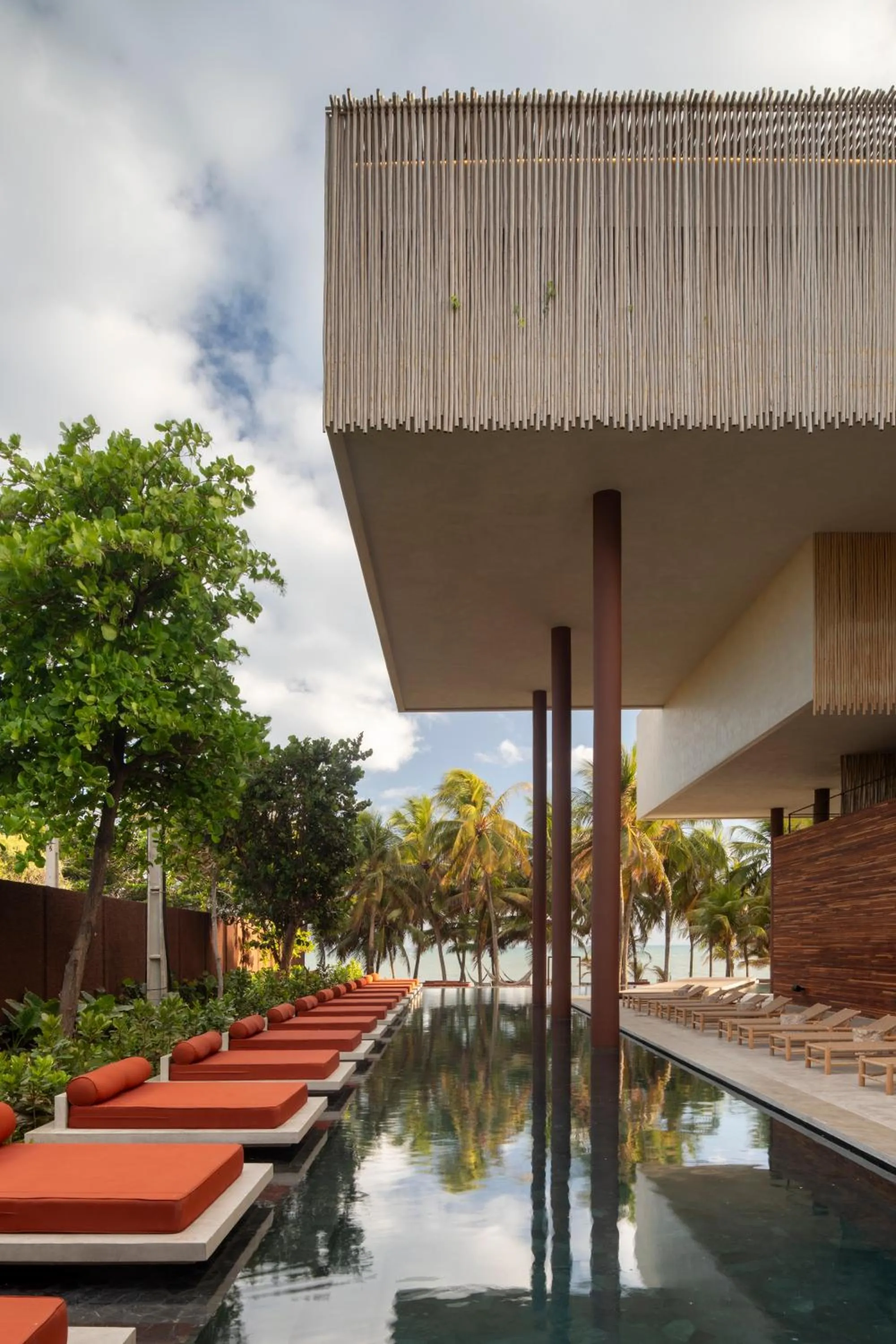 Pool view in Mana Cumbuco Hotel