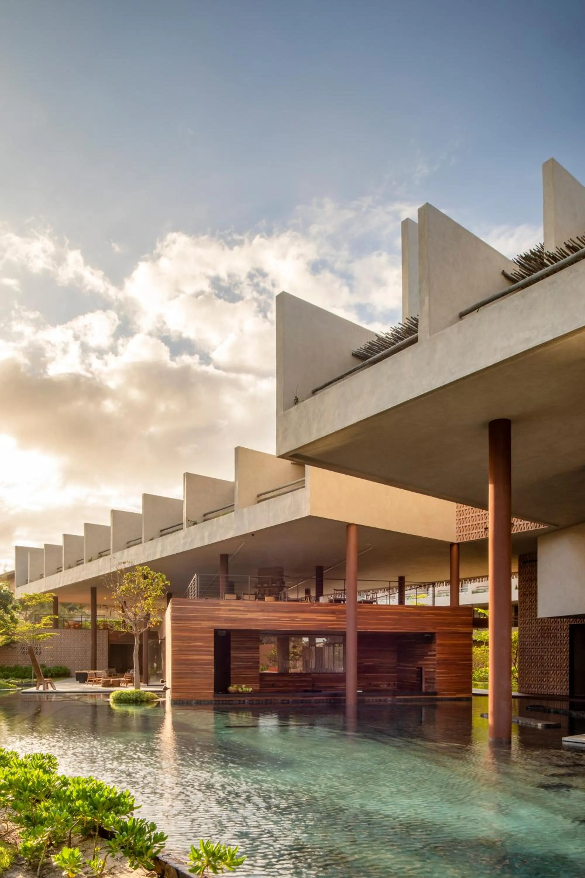 Swimming pool in Mana Cumbuco Hotel