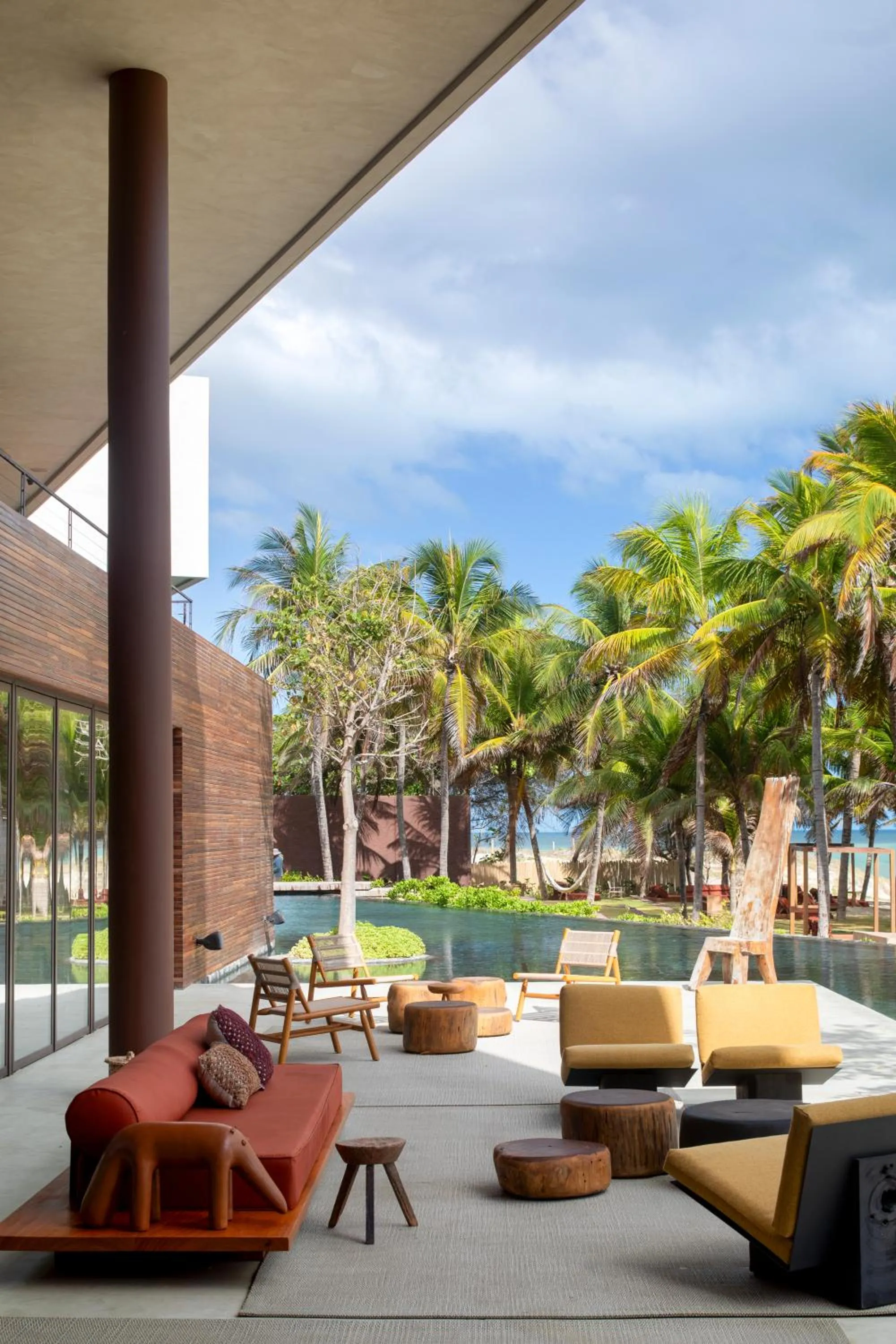 Patio in Mana Cumbuco Hotel