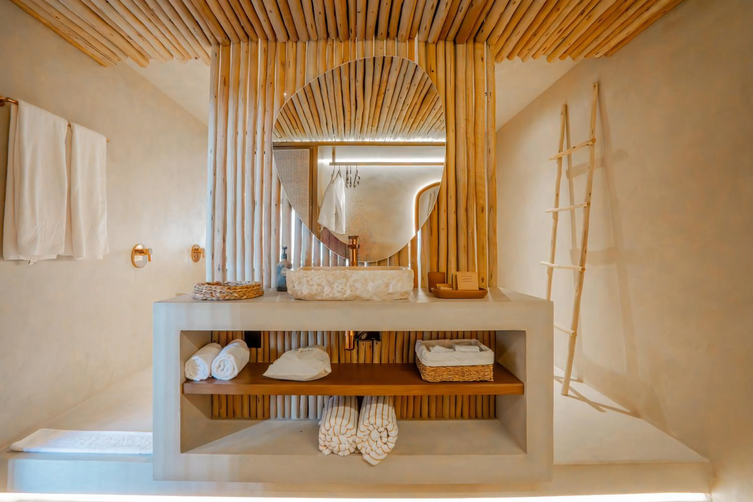 Bathroom in Mana Cumbuco Hotel