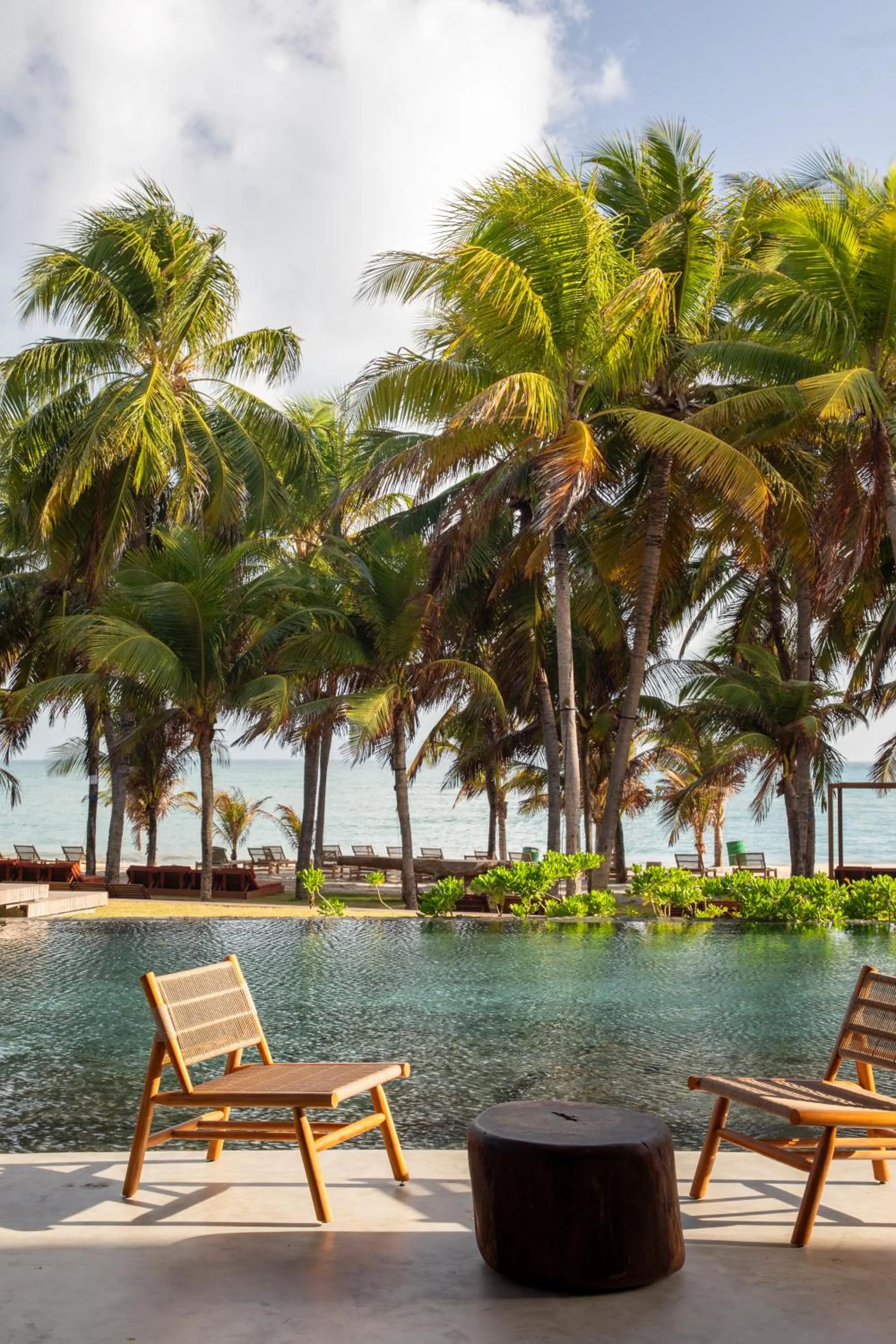 Pool view in Mana Cumbuco Hotel