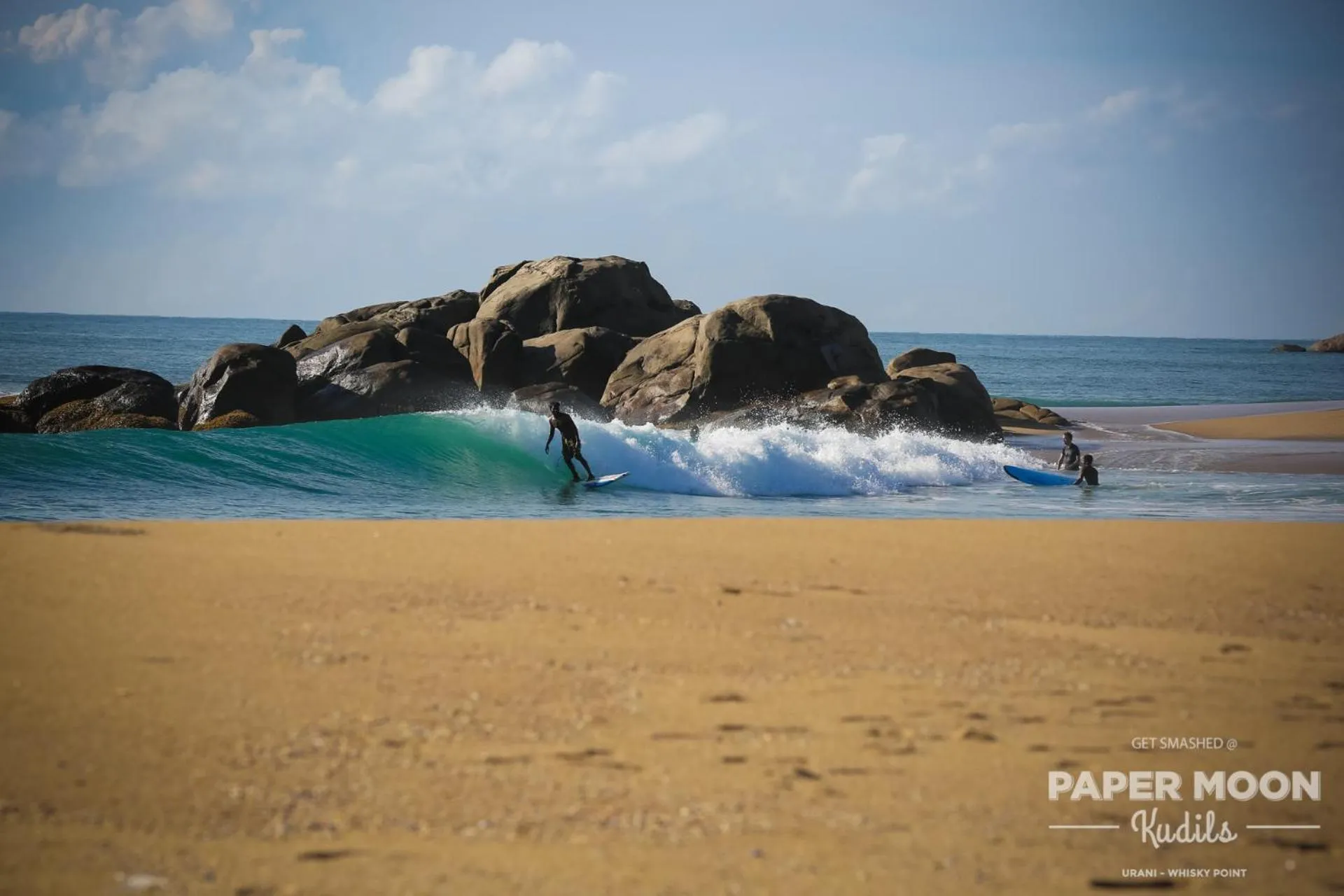 Beach in Paper Moon Kudils