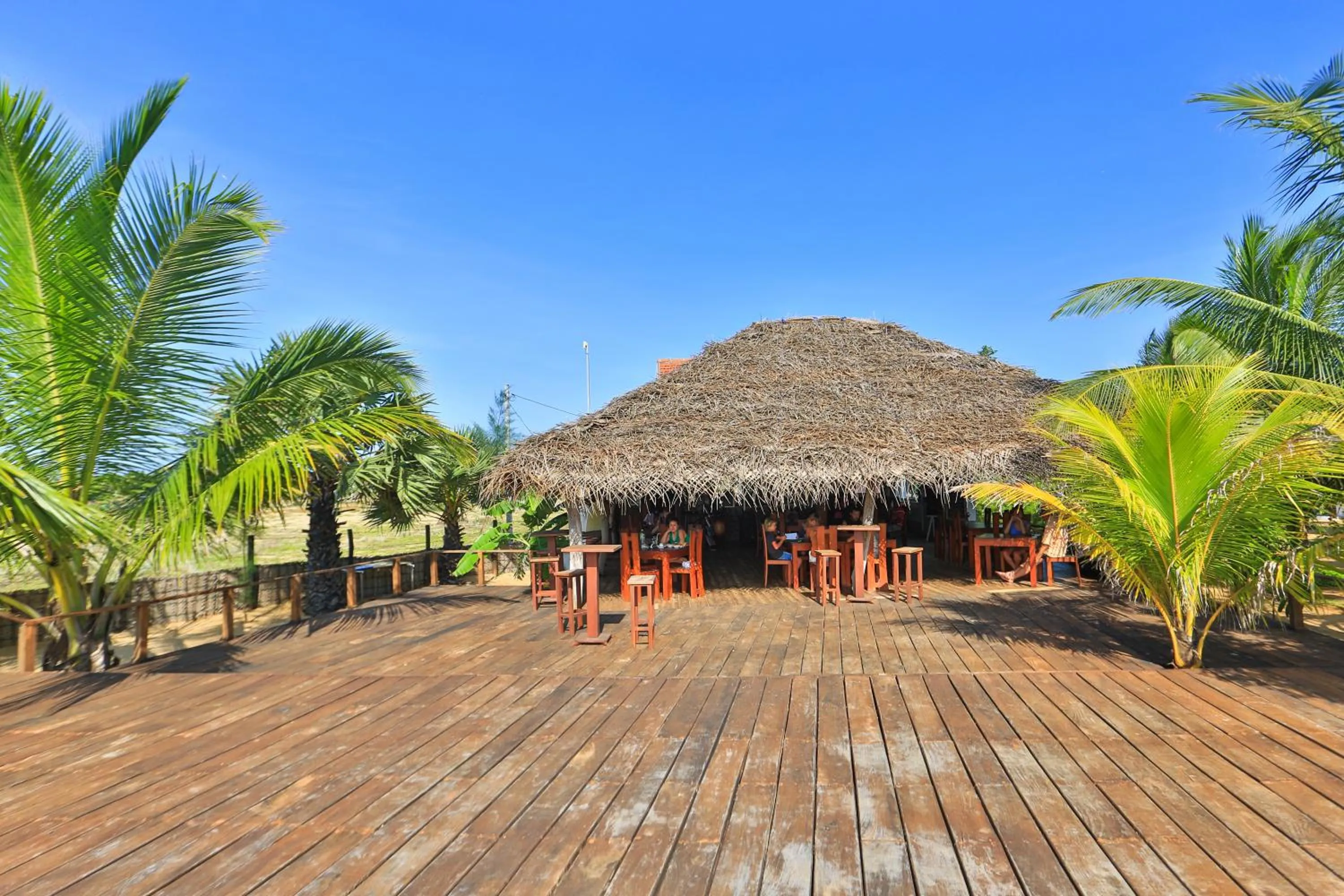 Patio in Paper Moon Kudils