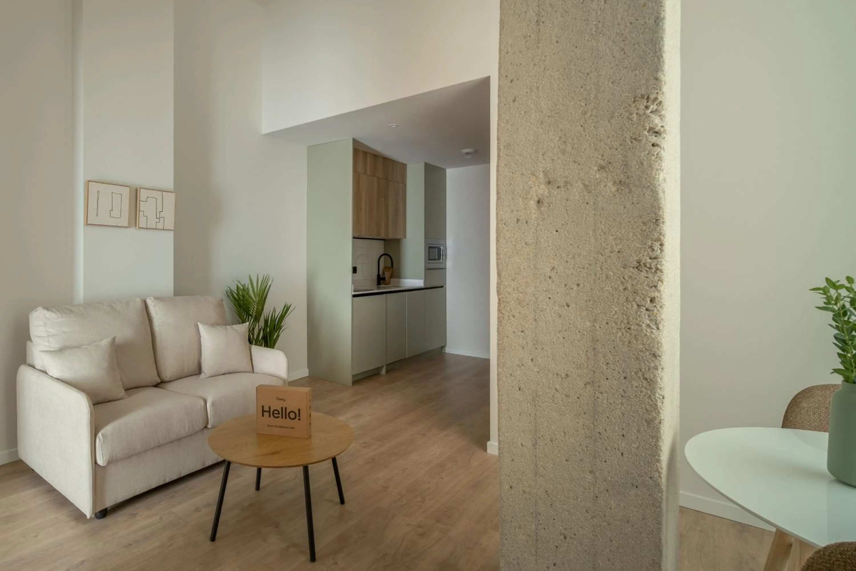 Living room in Líbere Pamplona Universidad